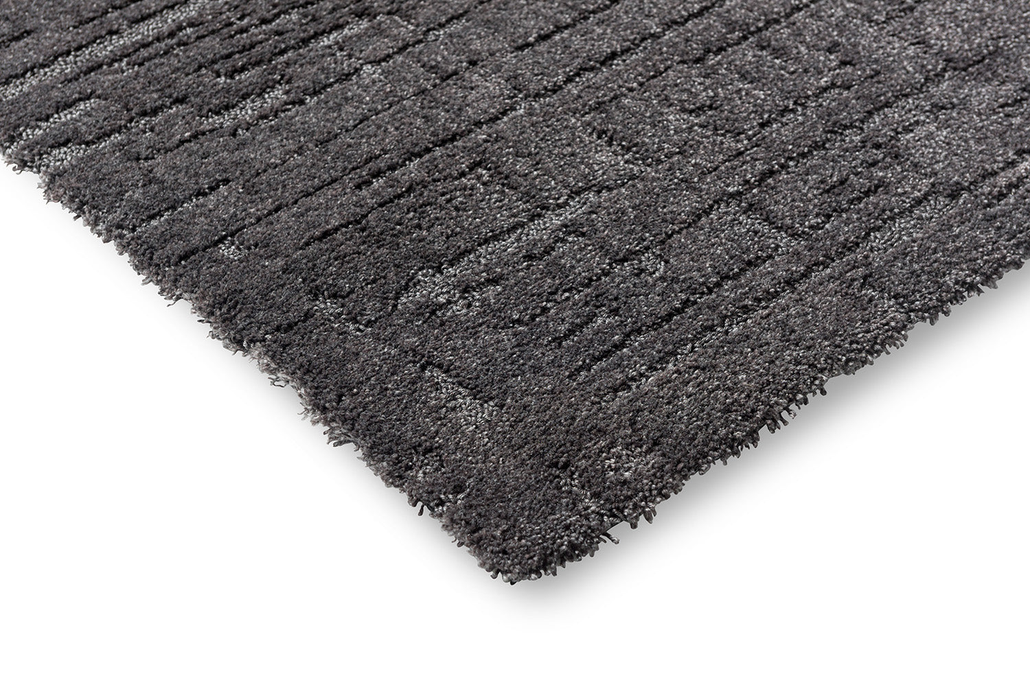 Twinet urban graphite rug