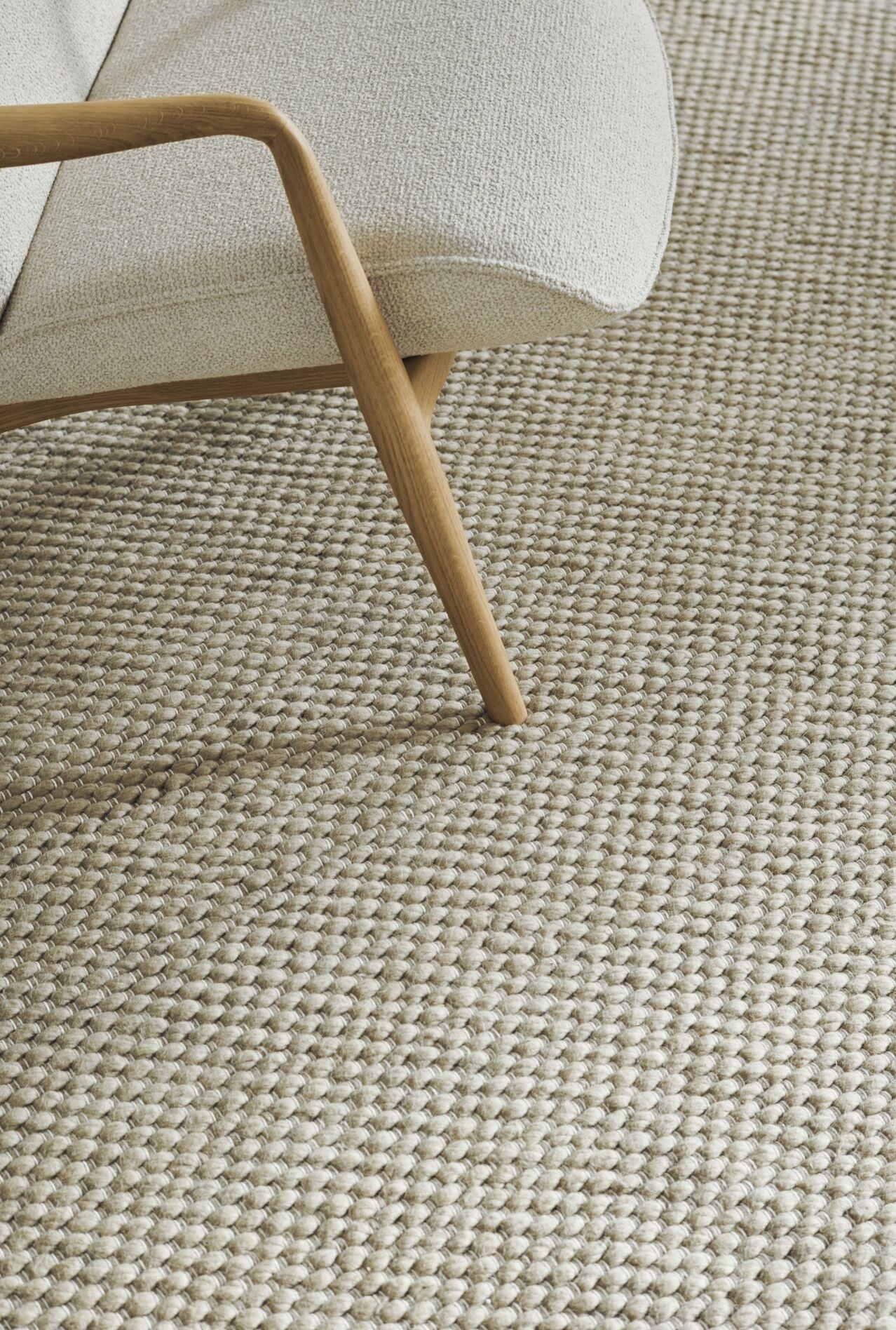 Skandinavien beige Teppich