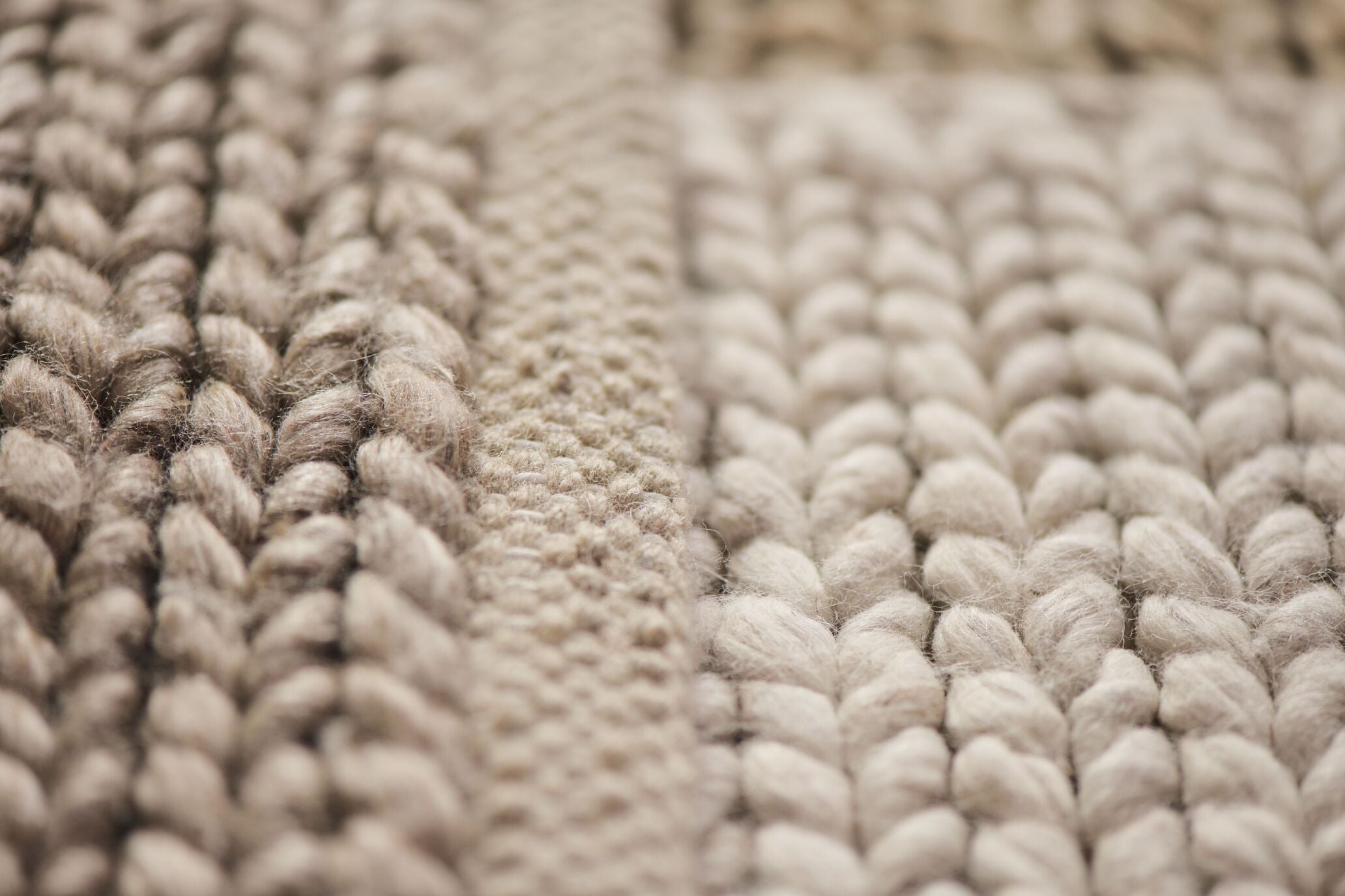 Braid beige rug