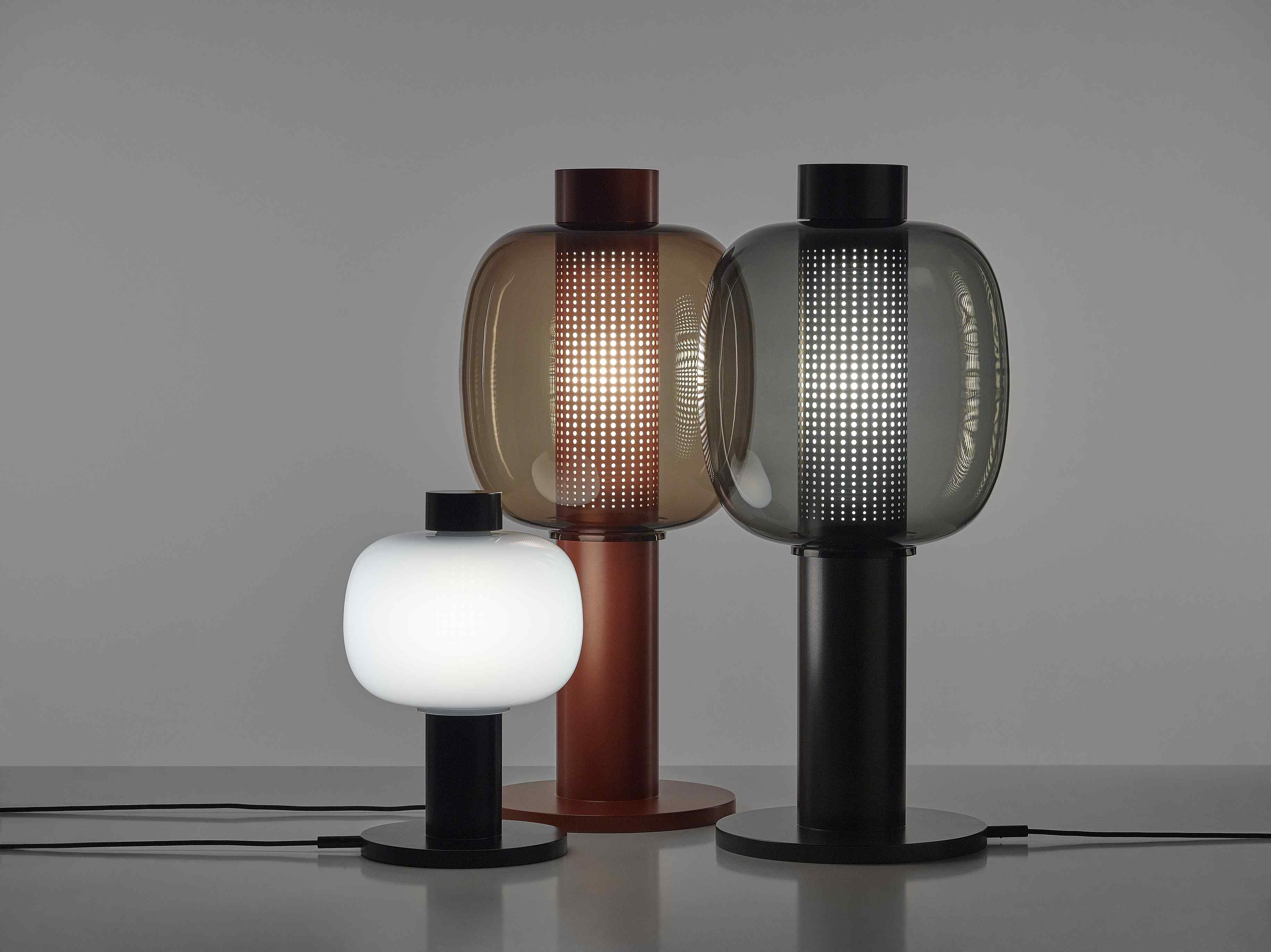 Bonbori Lampe aufblasbares Glas