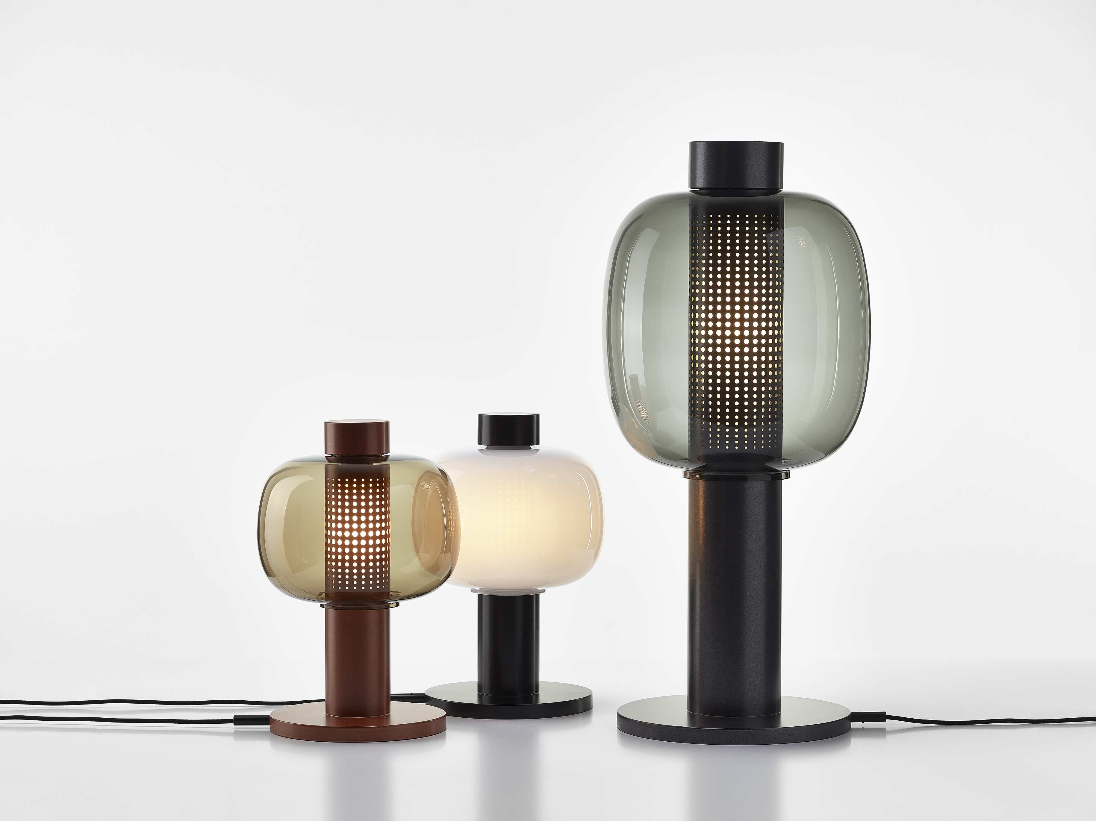 Bonbori Lampe aufblasbares Glas