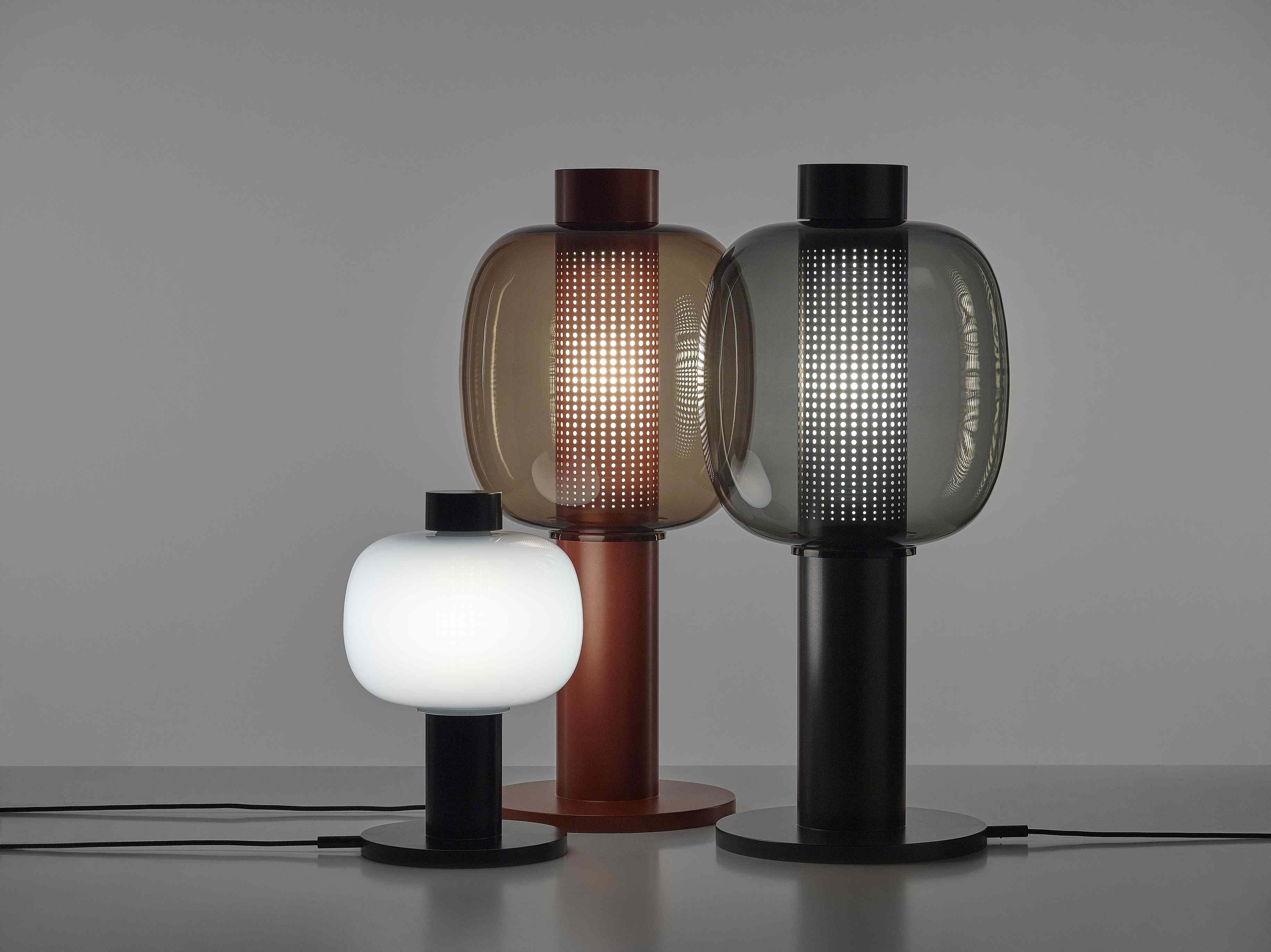Bonbori Lampe aufblasbares Glas