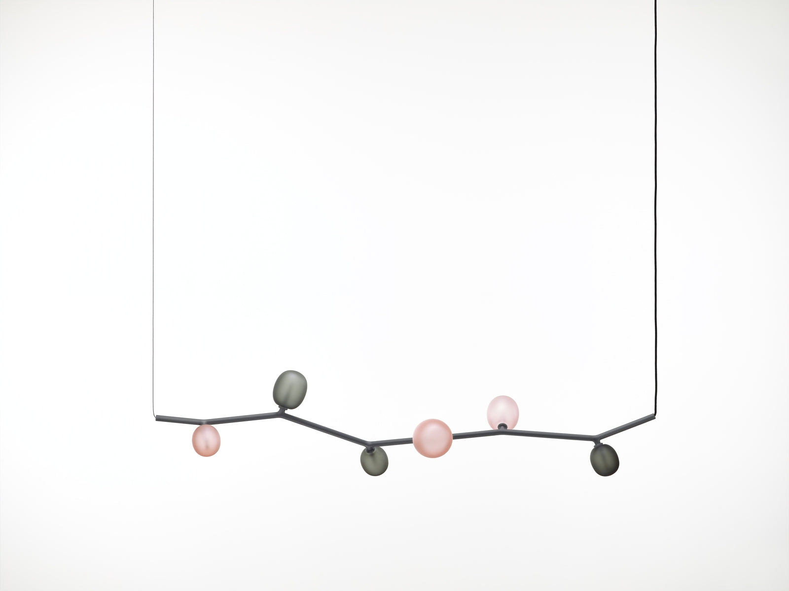 Lampa wisząca IVY - HORIZONTAL szkło matowe