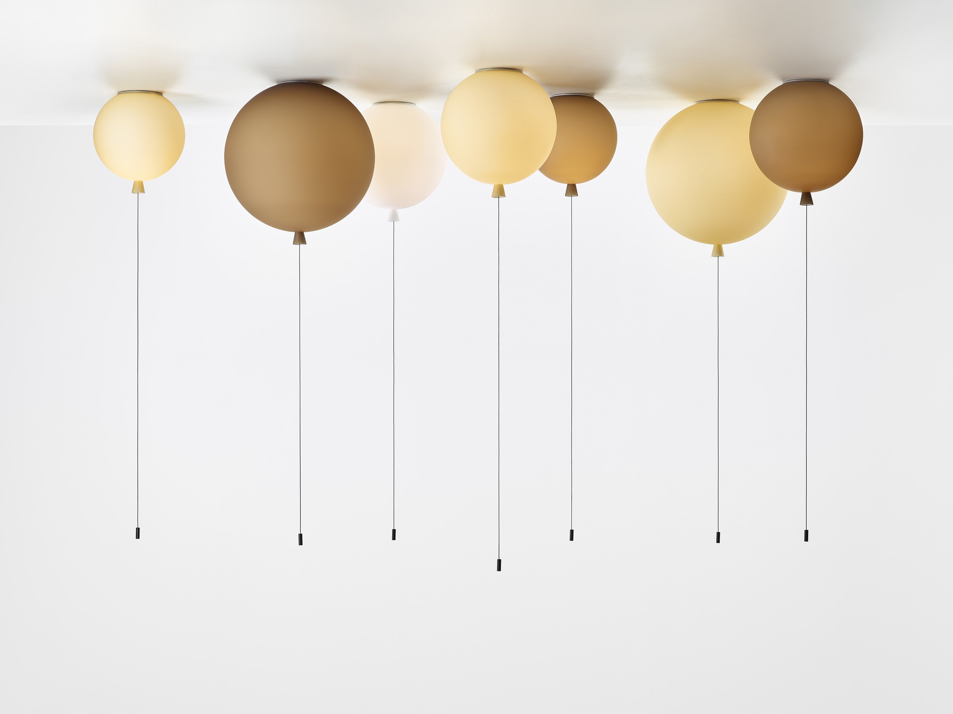 Memory hanging lamp matte glass