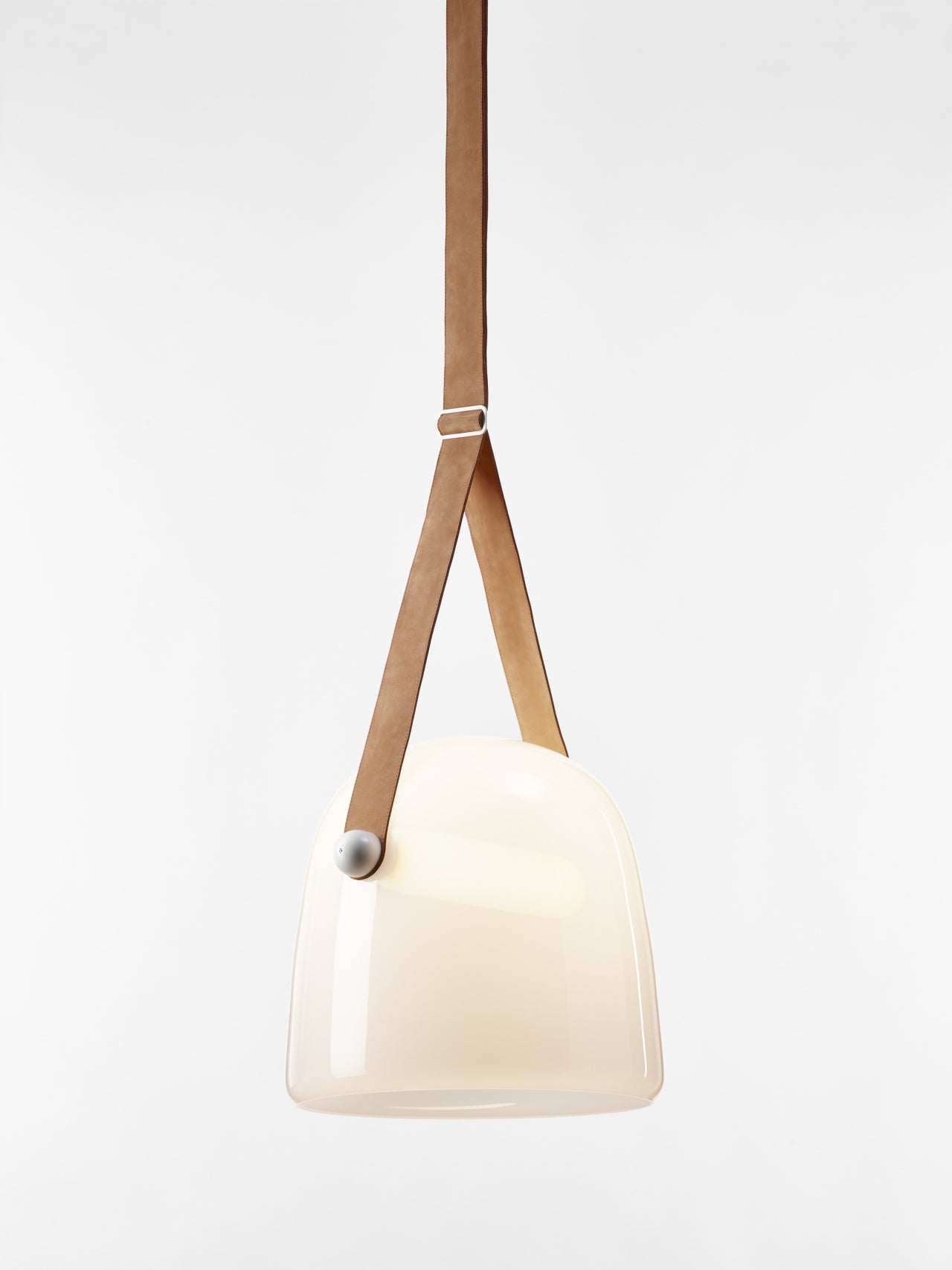 Lampa wisząca MONA biała podsufitka