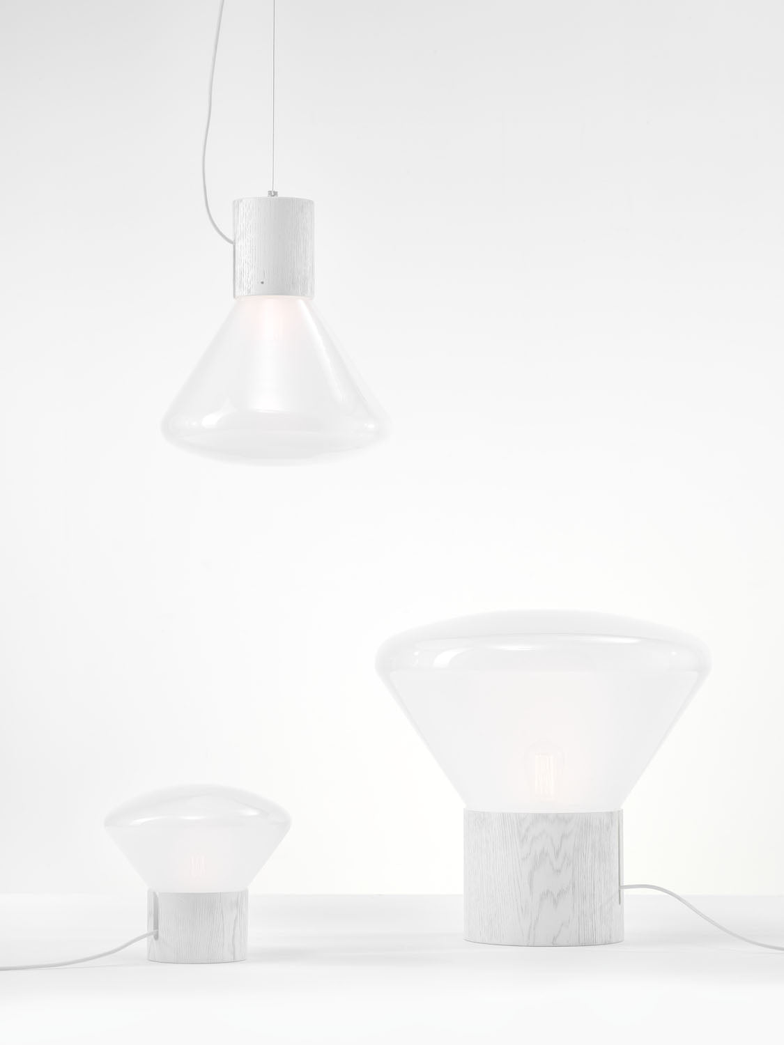 Muffin Hanging Lampe aufblasbares Glas