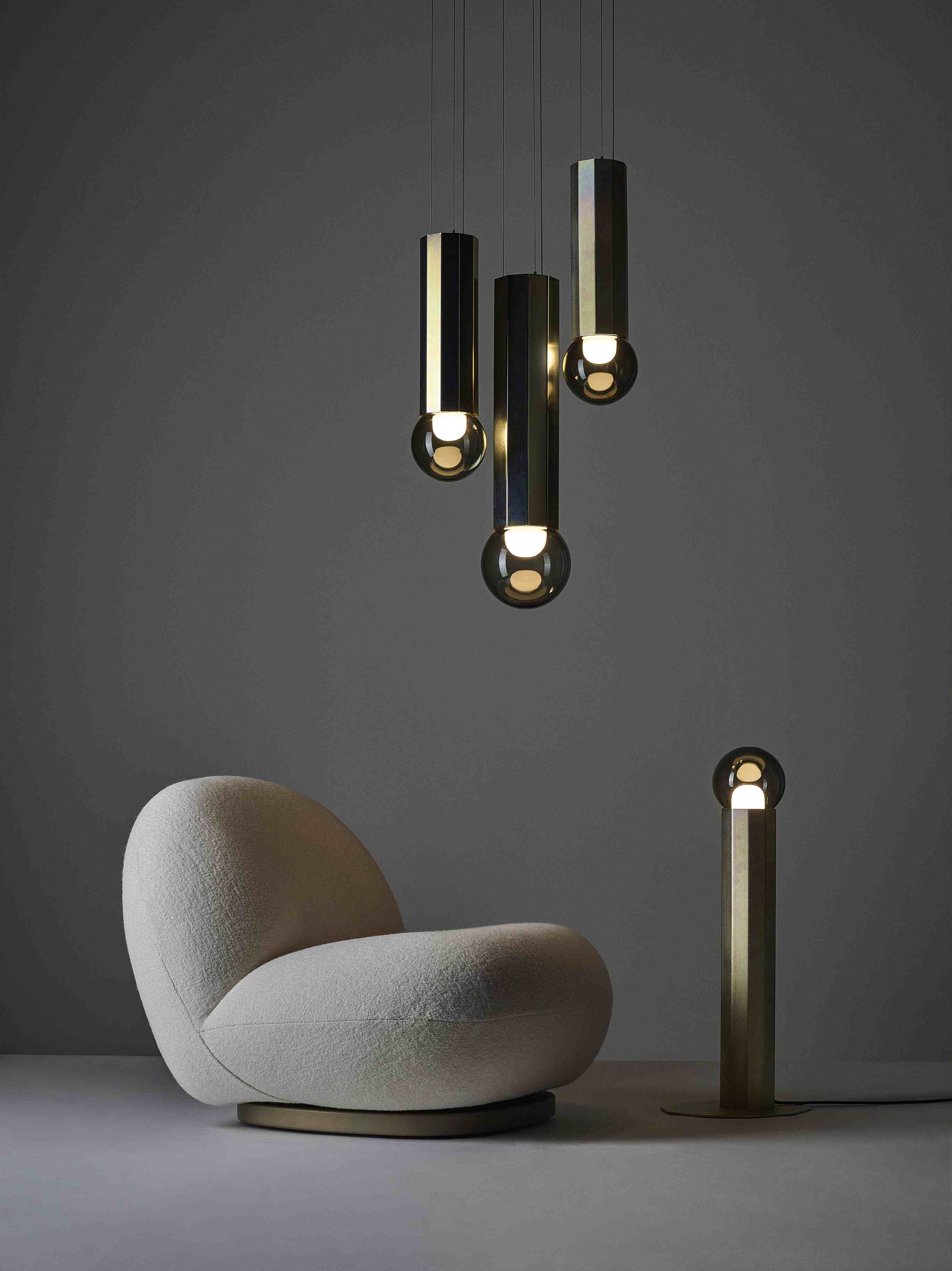 Lampa wisząca PRISMA metalowa oprawa
