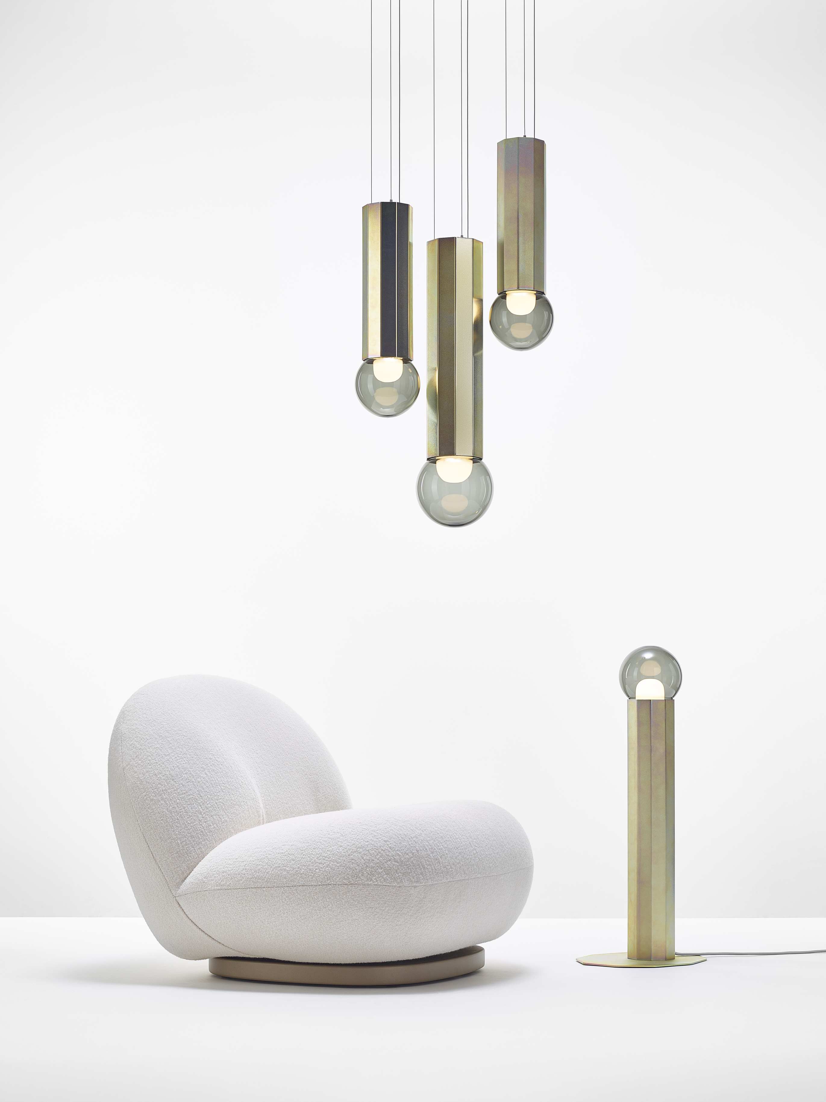 Lampa wisząca PRISMA metalowa oprawa