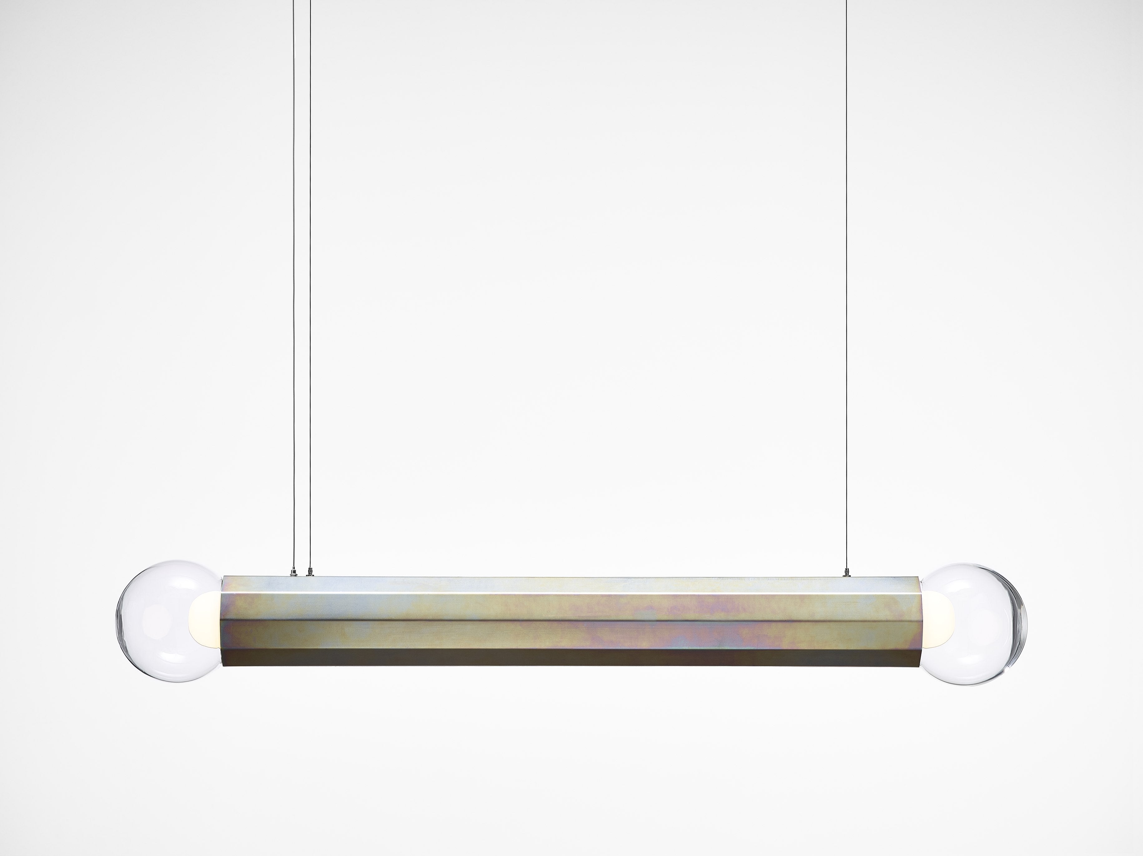 Lampa wisząca PRISMA DOUBLE metalowa oprawa