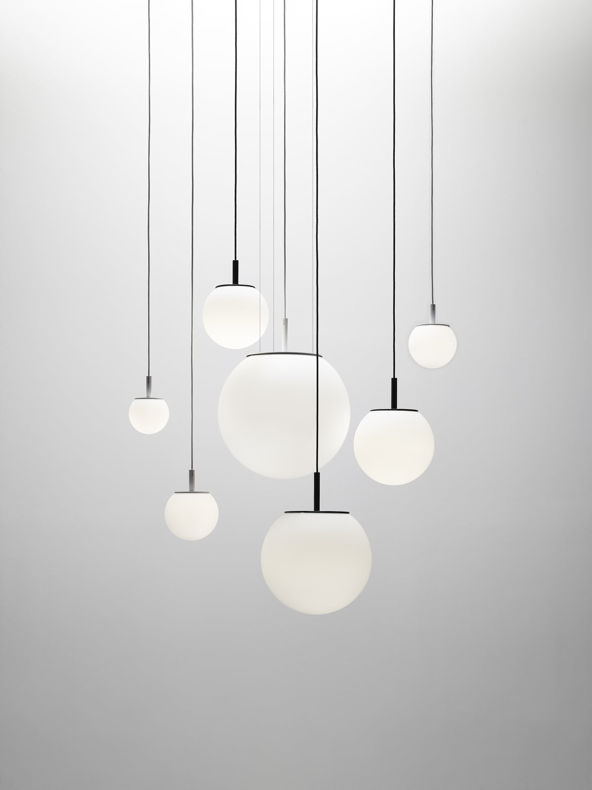 Lampa wisząca SFERA szkło matowe