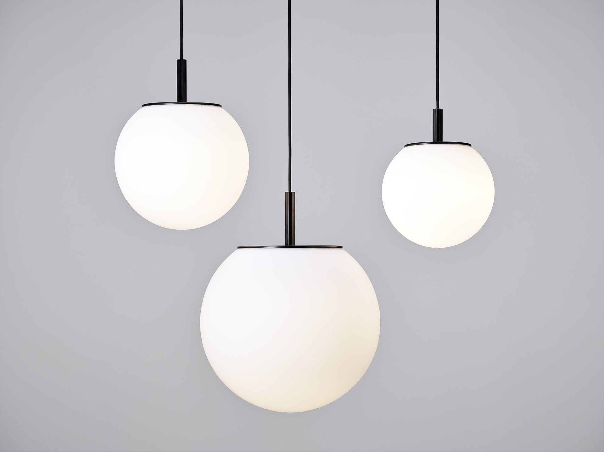 Lampa wisząca SFERA szkło matowe