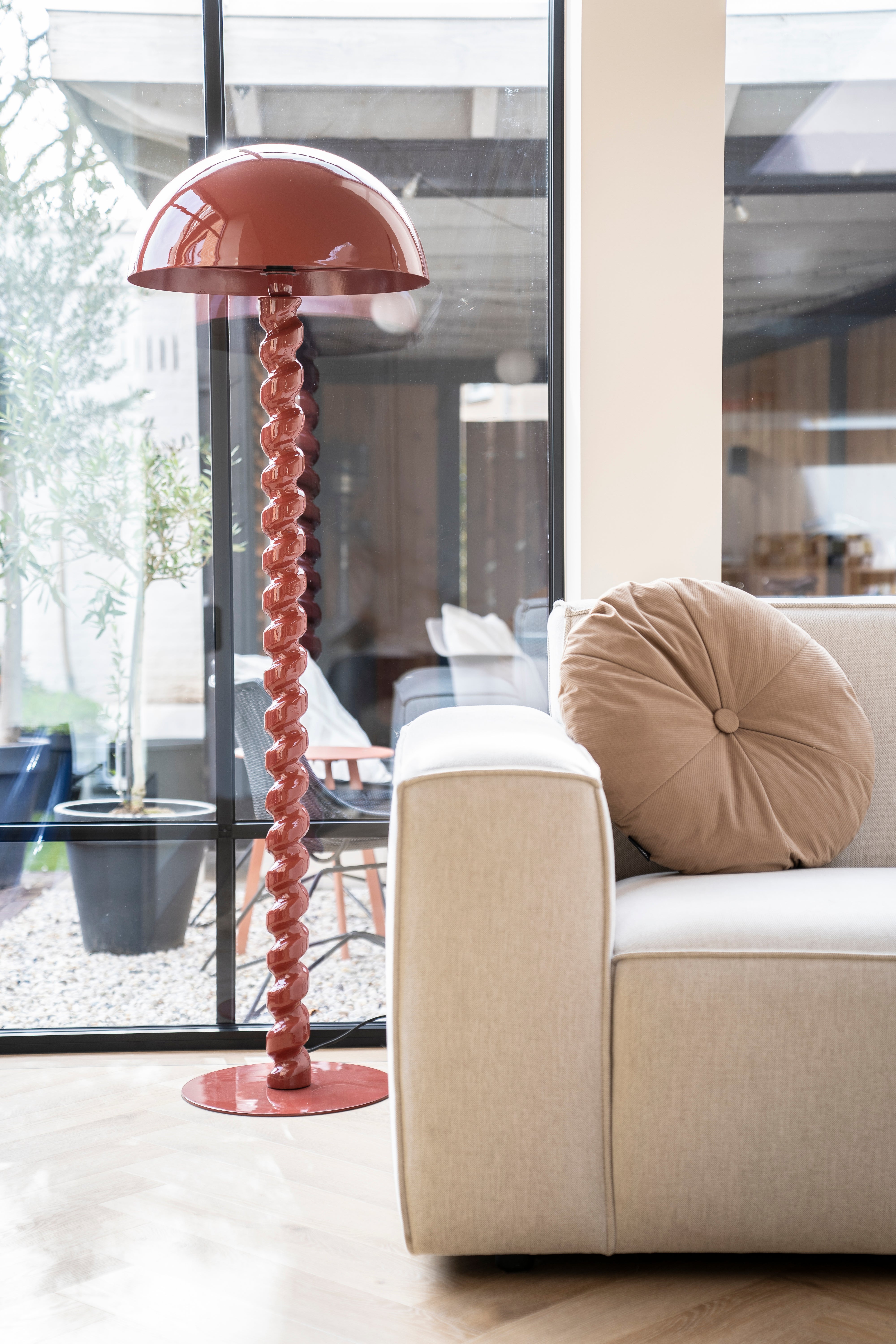 Lampa podłogowa LUOX koralowy