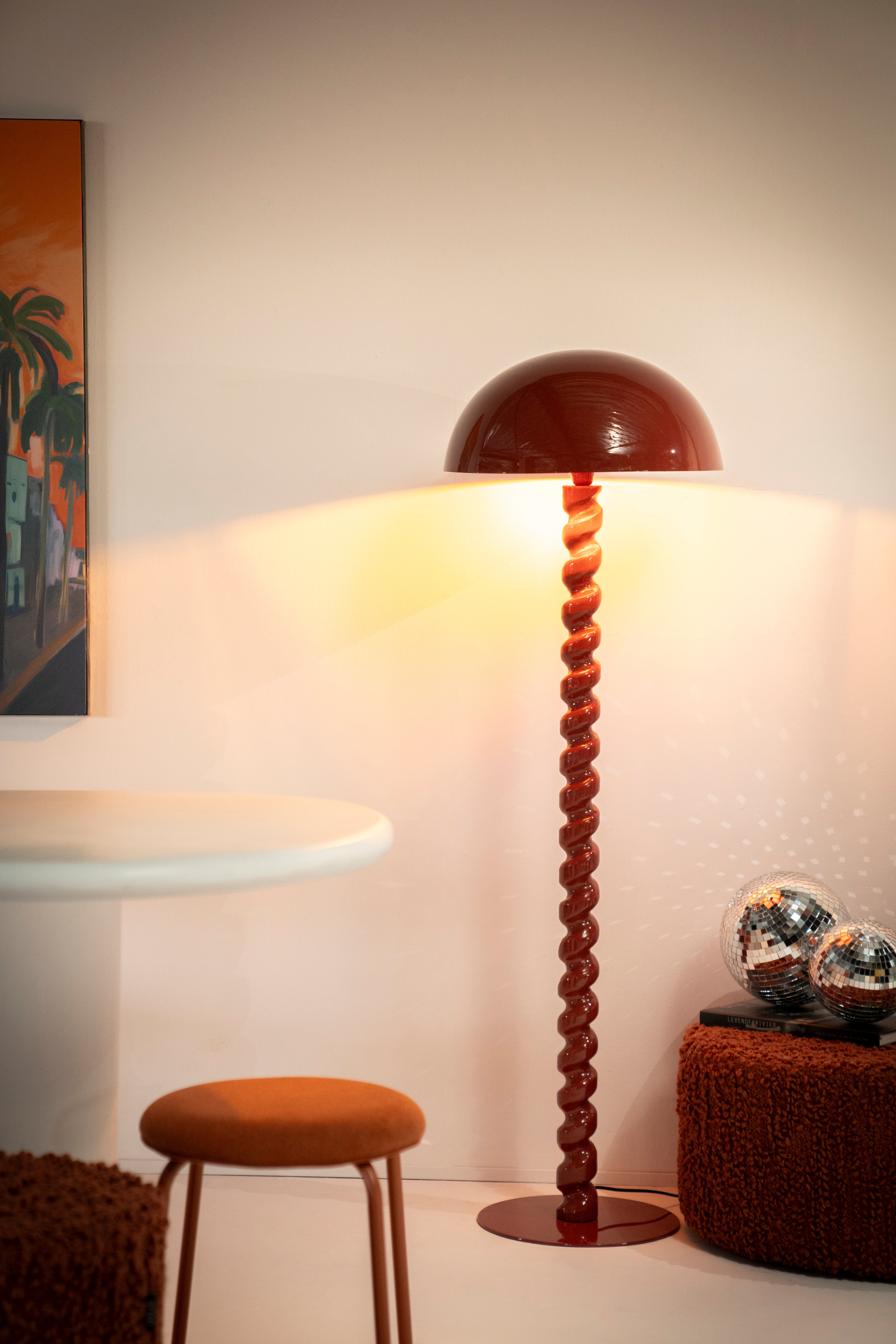 Lampa podłogowa LUOX koralowy