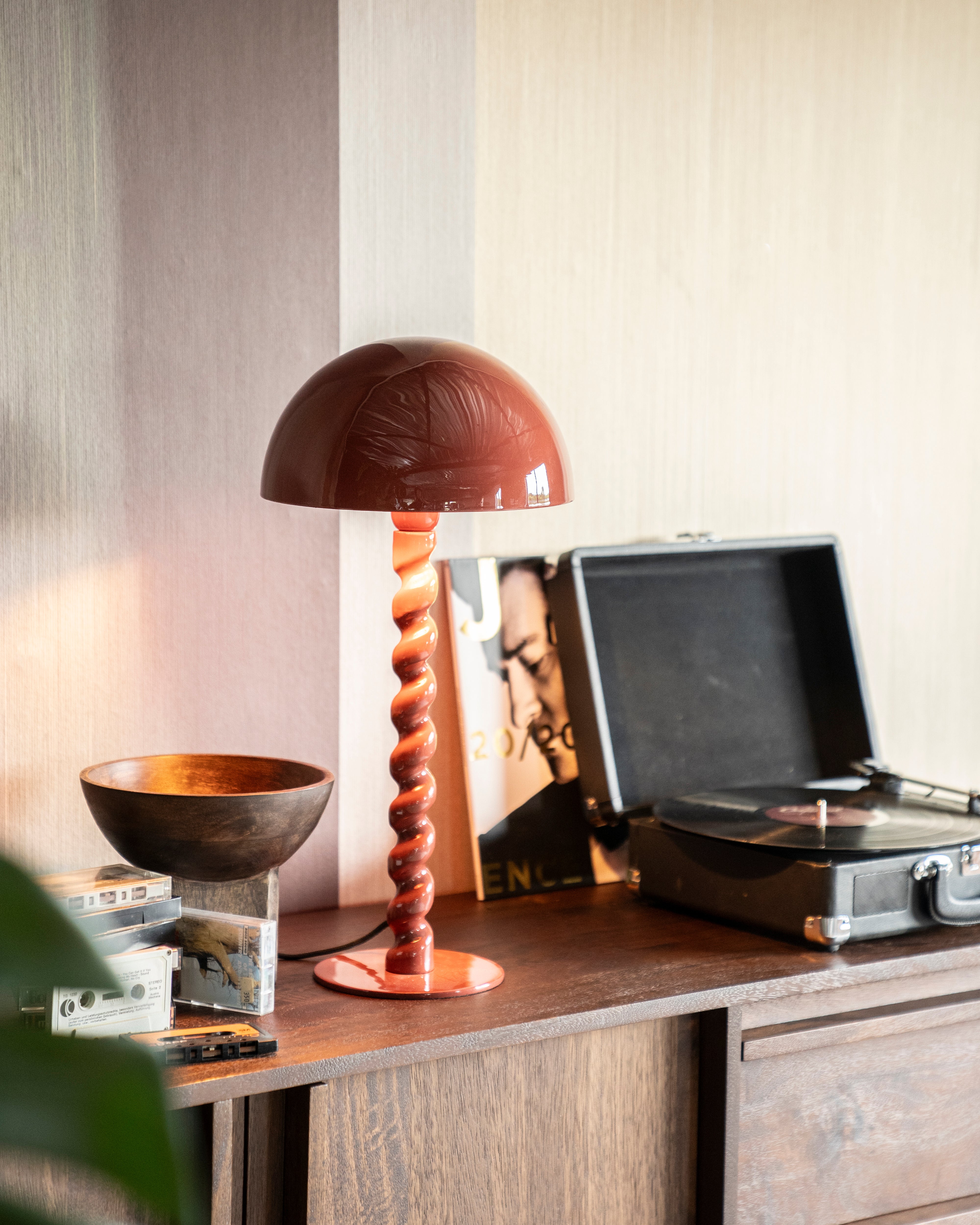 Lampa stołowa LUOX koralowy