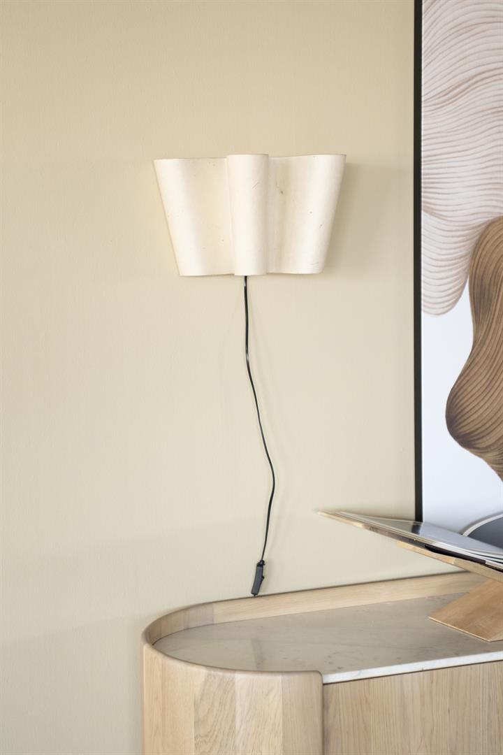 MEANDER beige wall lamp