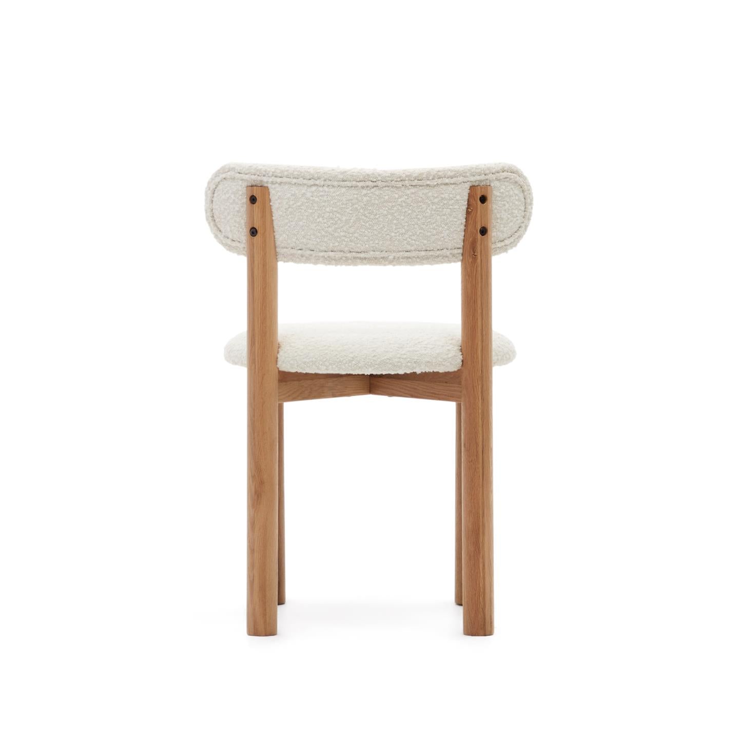 Krzesło NEBAI kremowy boucle La Forma    Eye on Design