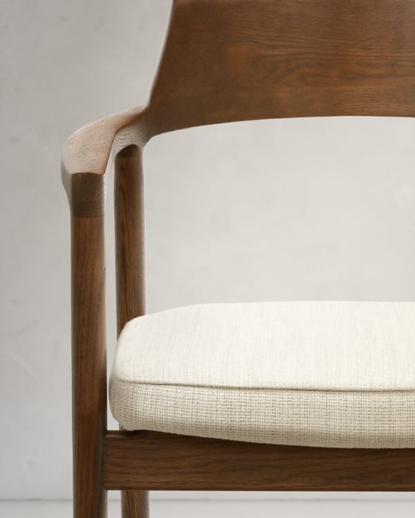 Alocs chair solid oak wood