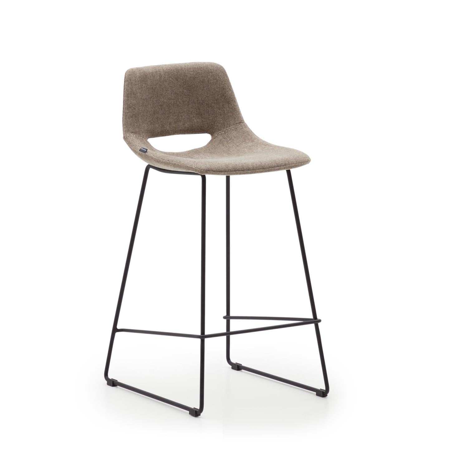 Krzesło barowe ZAHARA brązowy La Forma 65 cm   Eye on Design