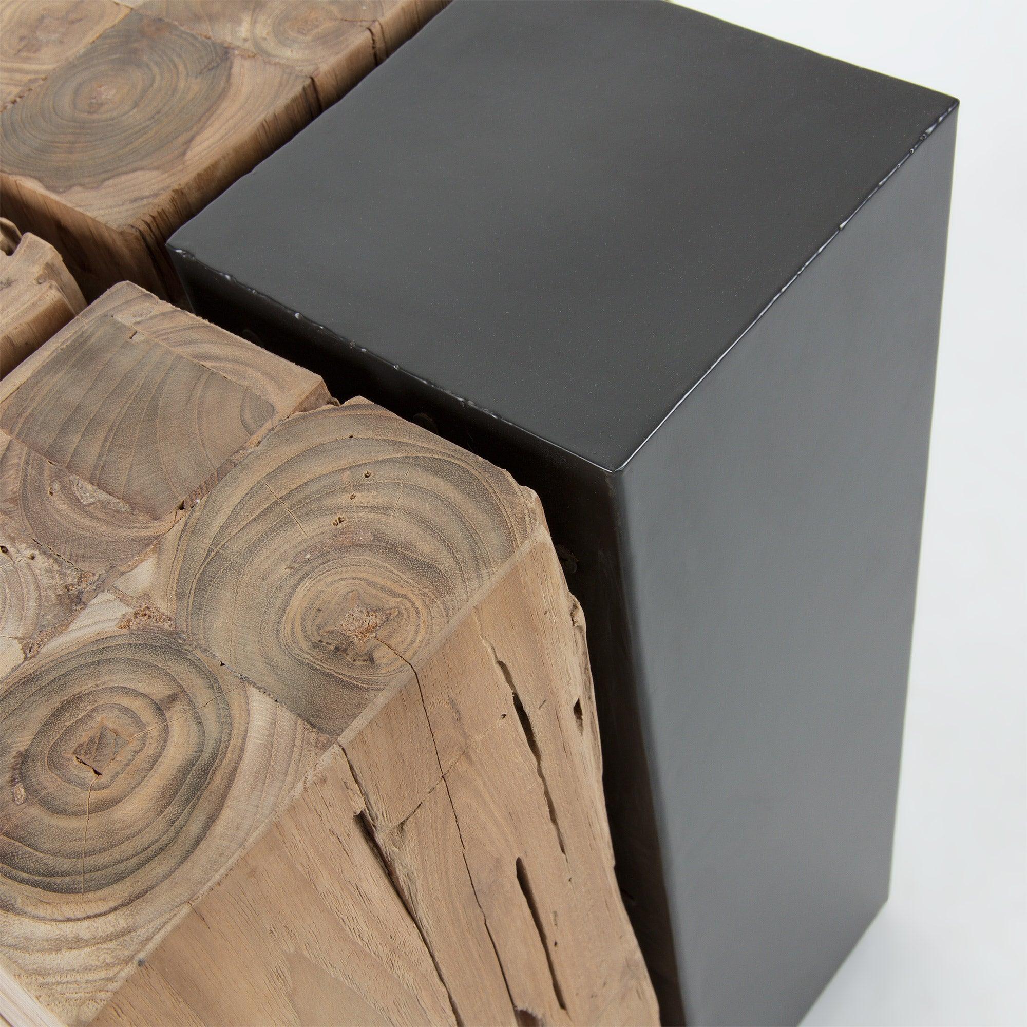 Stolik boczny KWANGO lite drewno tekowe La Forma    Eye on Design