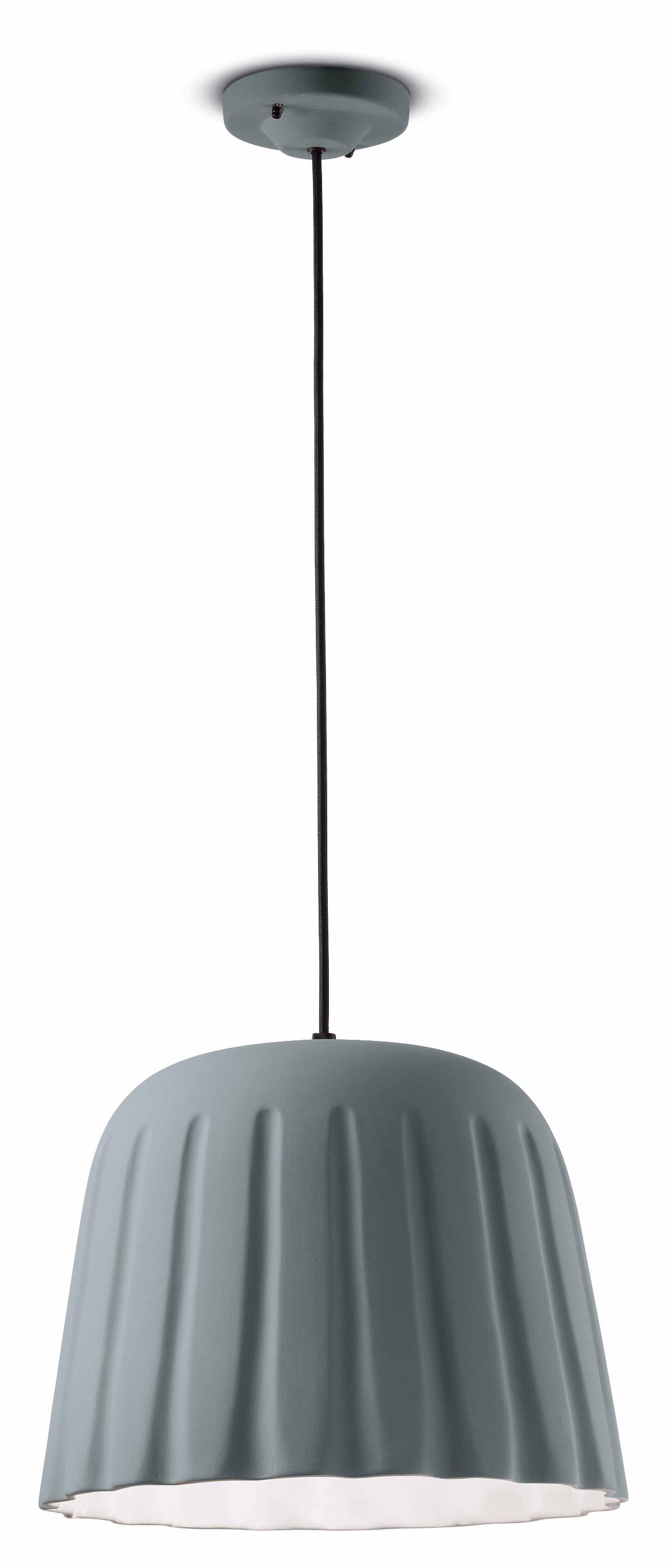 MADAME GRES gray ceramic pendant lamp