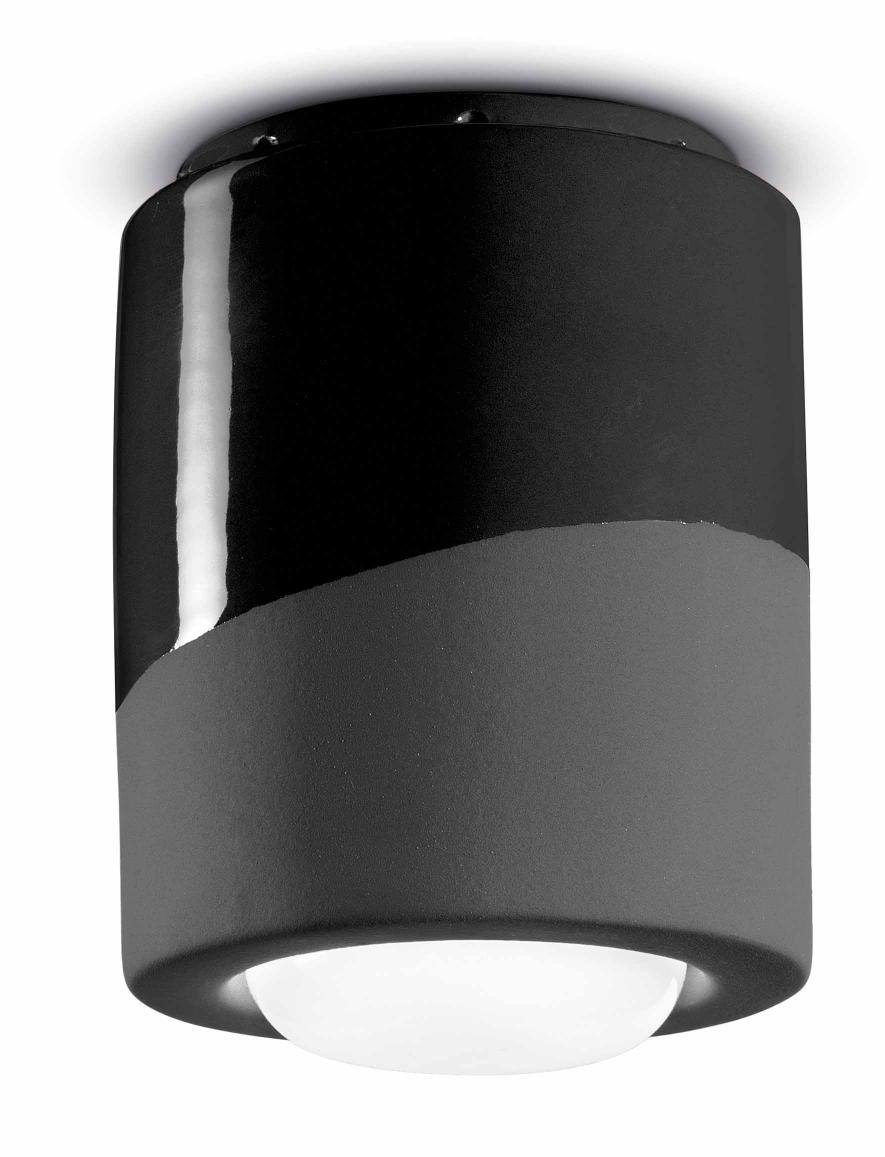 Lampa punktowa ceramiczna PI czarny