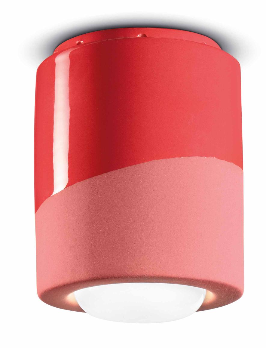 Lampa punktowa ceramiczna PI czerwony