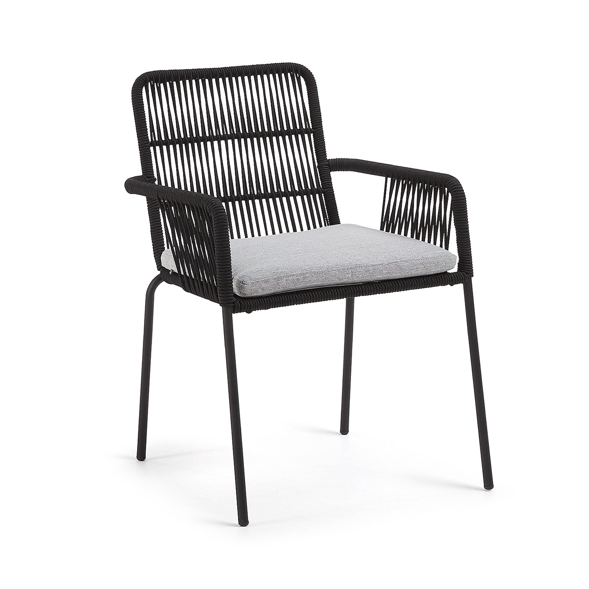 Krzesło ogrodowe SAMANTA czarny La Forma    Eye on Design