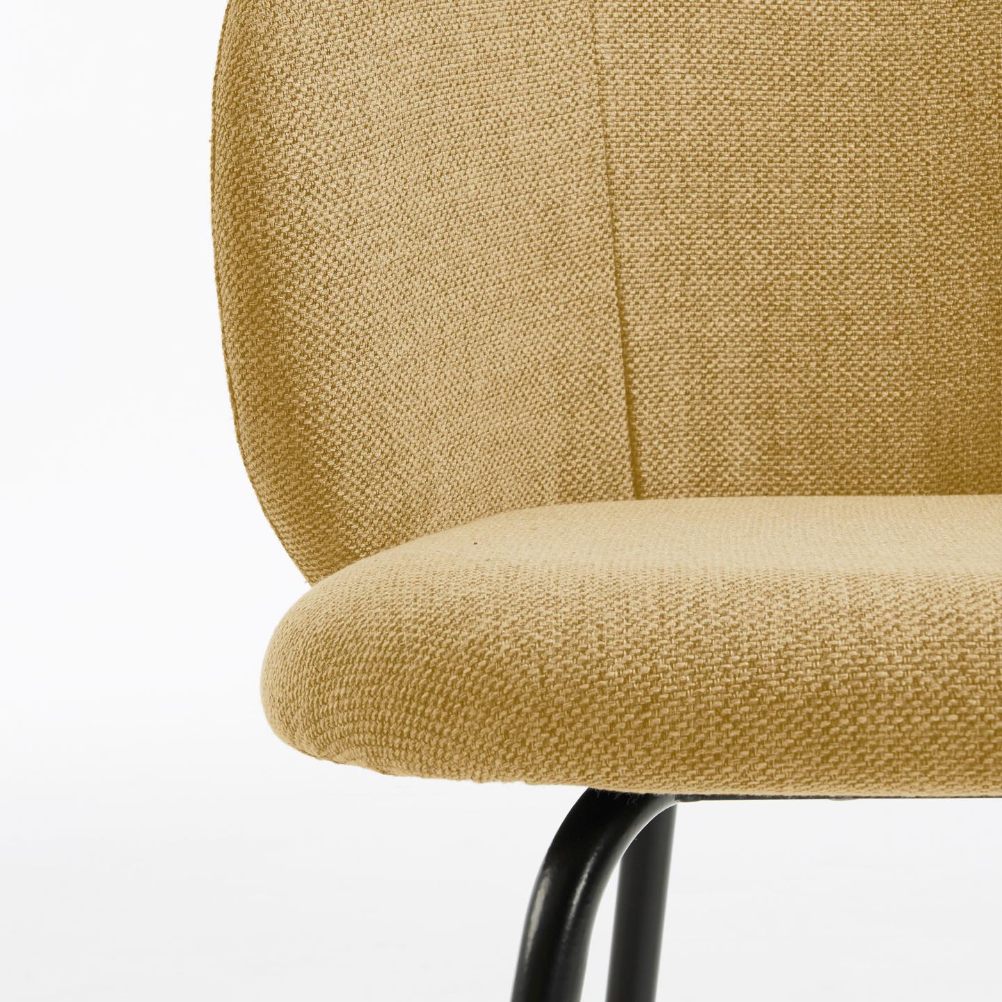 Krzesło MINNA musztardowy La Forma    Eye on Design