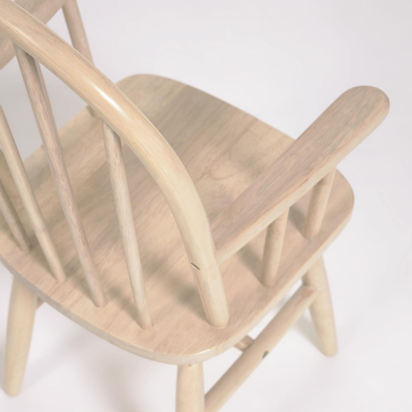 Krzesło dziecięce DAISA lite drewno kauczukowe La Forma    Eye on Design