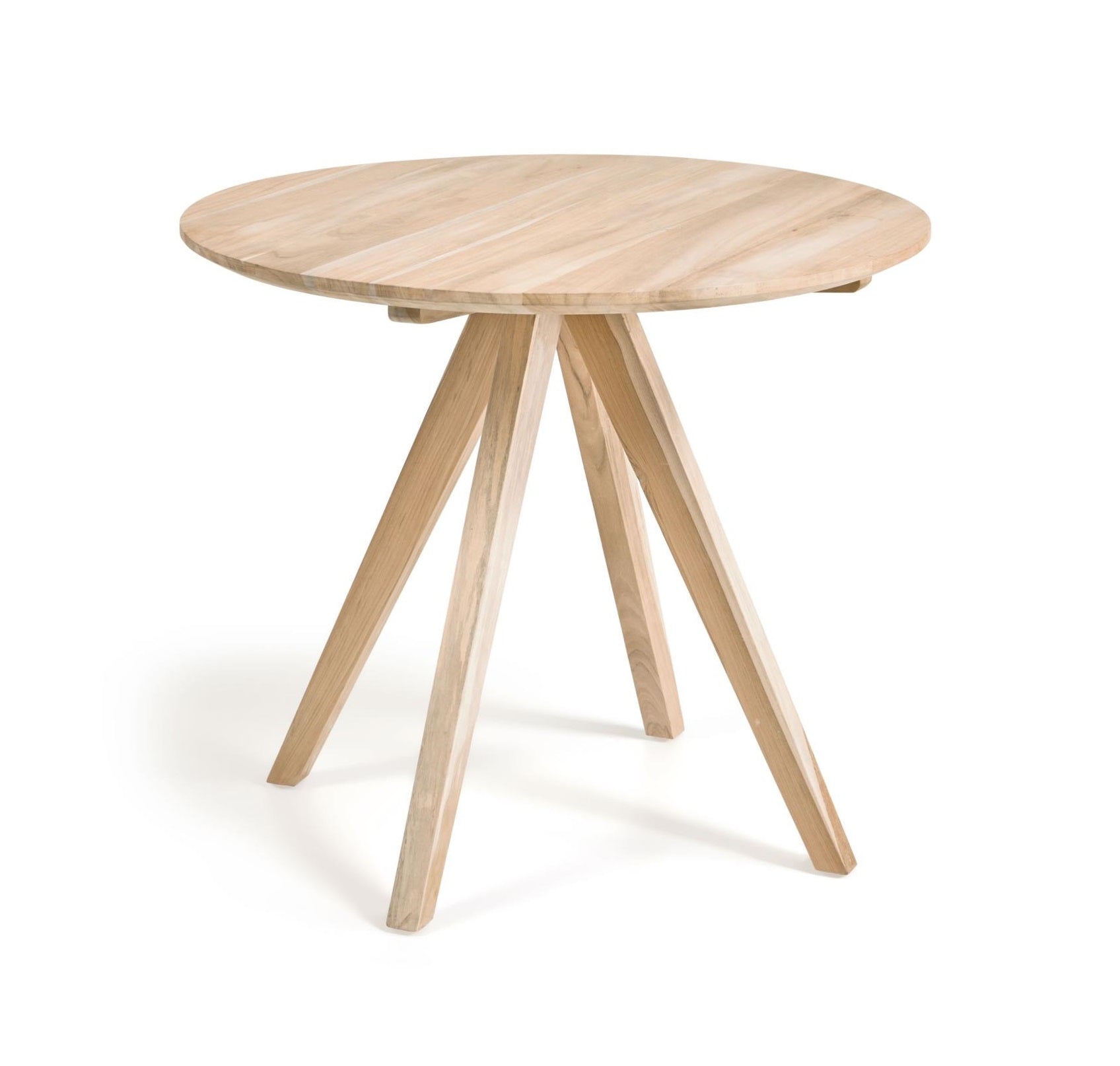 Stół okrągły MAIAL lite drewno tekowe La Forma    Eye on Design