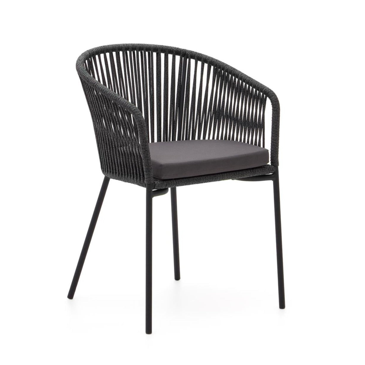Krzesło ogrodowe YANET czarny La Forma    Eye on Design
