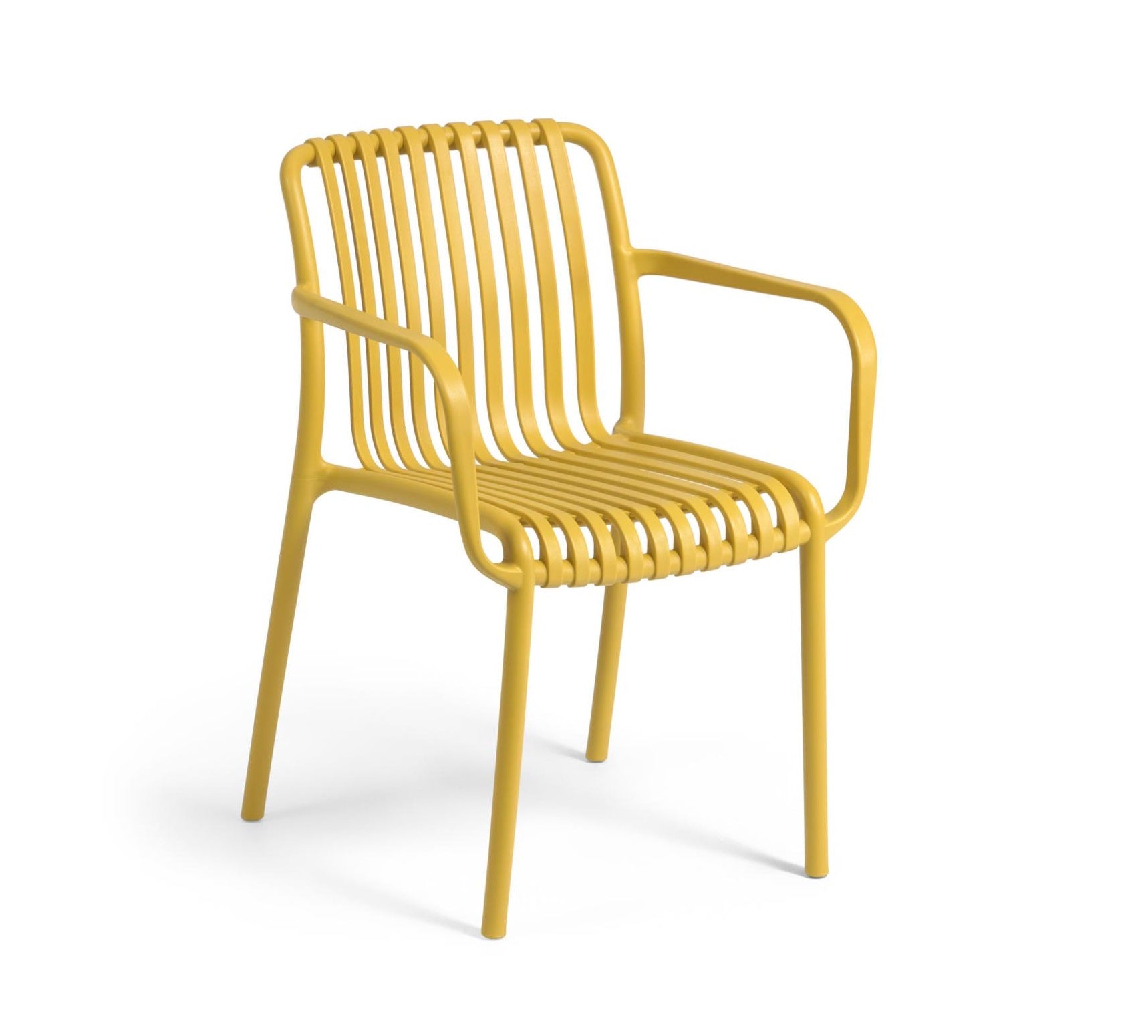 Krzesło ogrodowe ISABELLINI żółty La Forma    Eye on Design