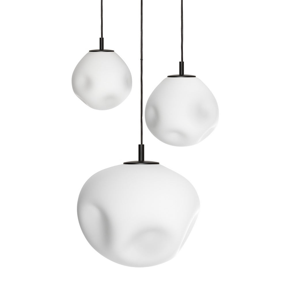 Lampa wisząca trzypunktowa CLOE czarny