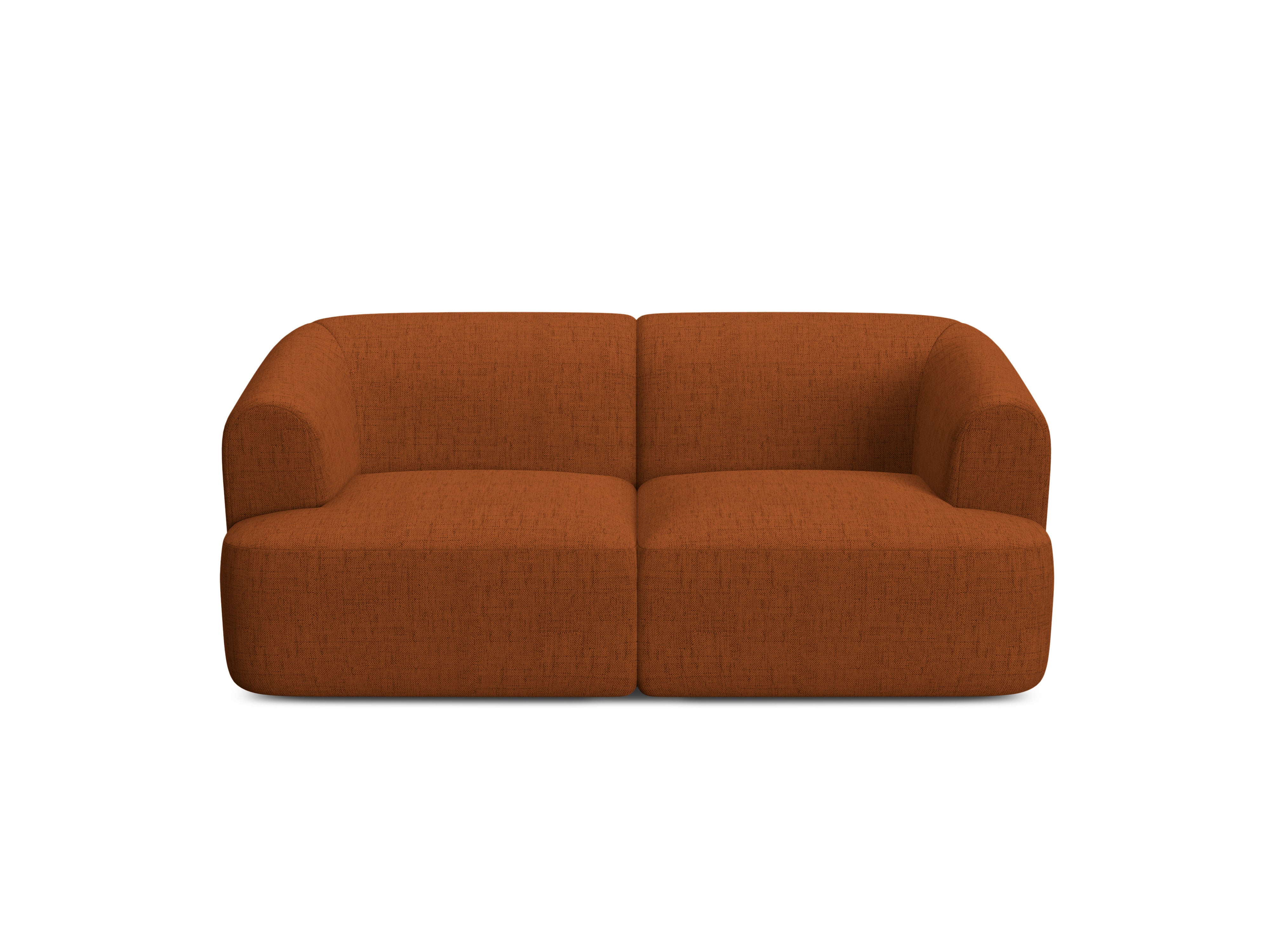 Sofa 2-osobowa CAMPI ceglany szenil