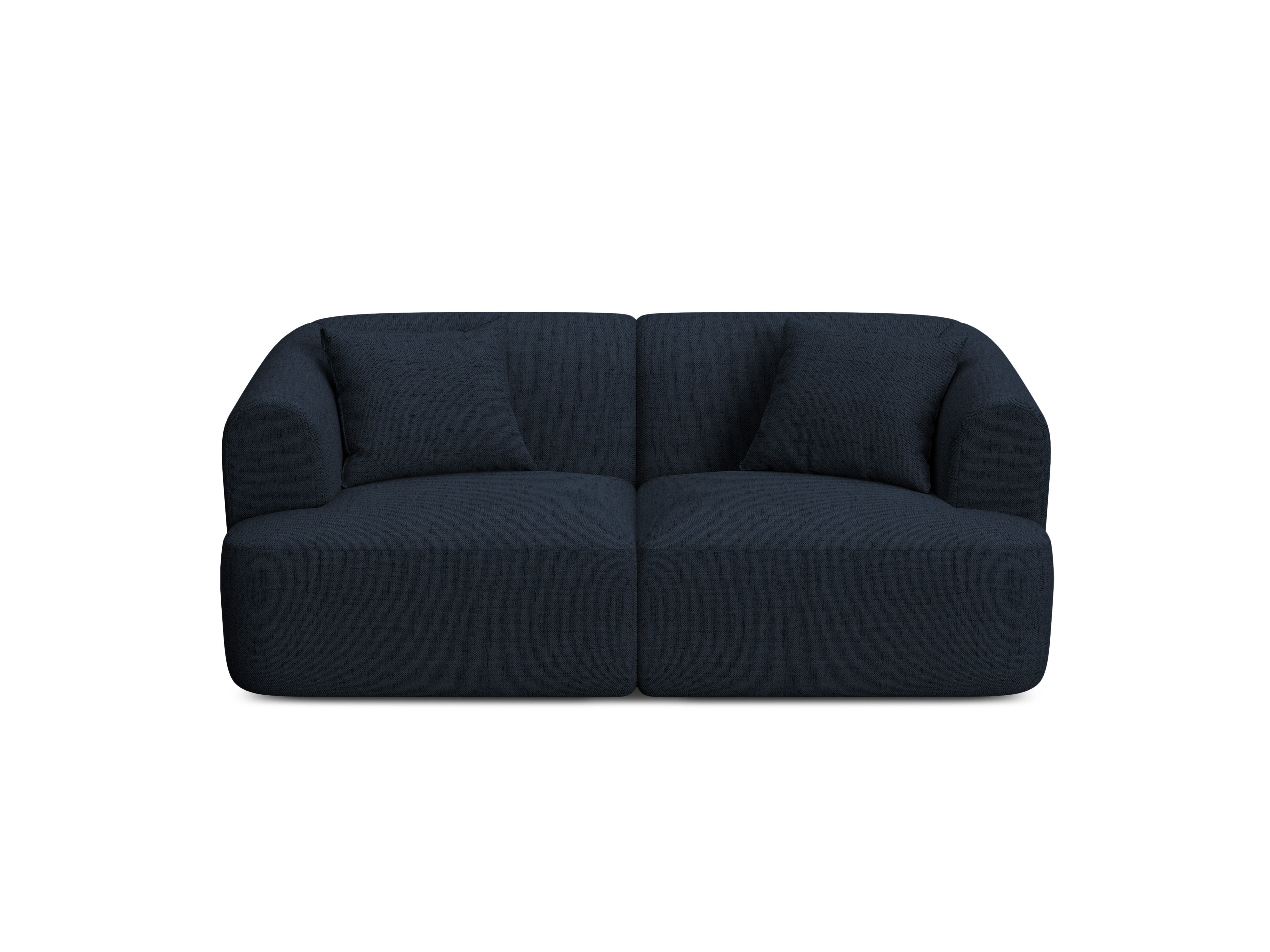Sofa 2-osobowa CAMPI niebieski szenil