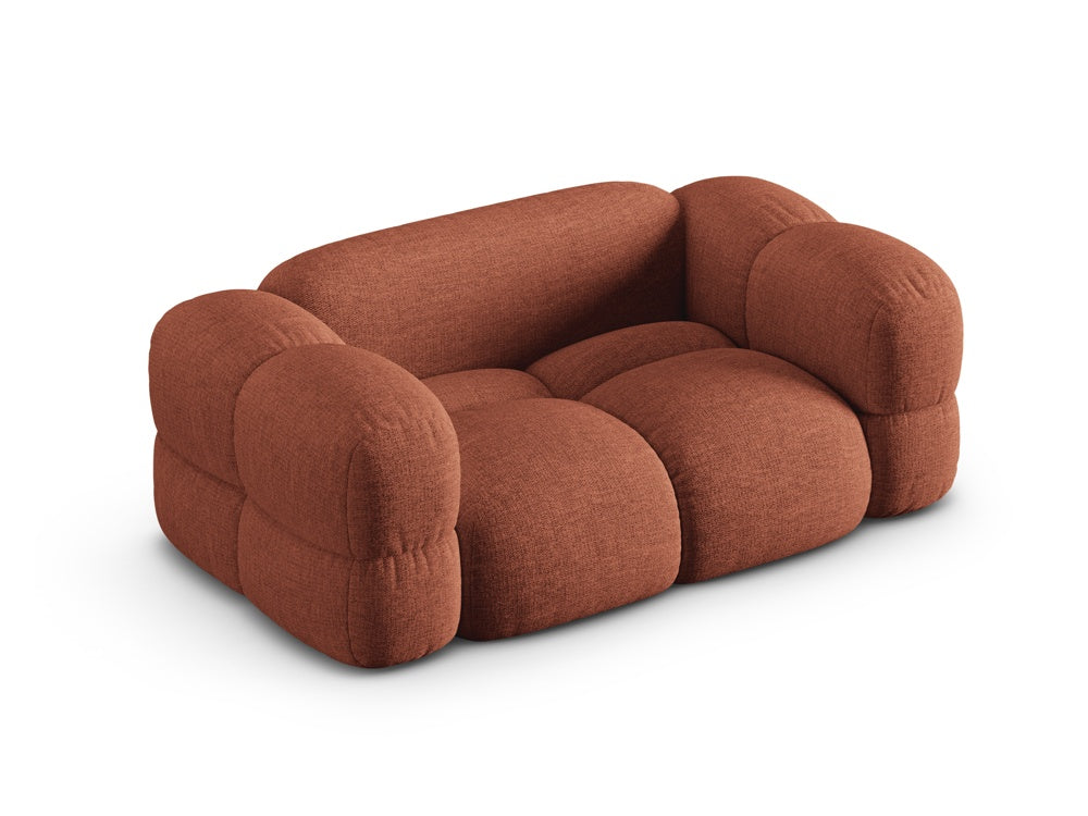 Sofa 2-osobowa LORETTO koralowy