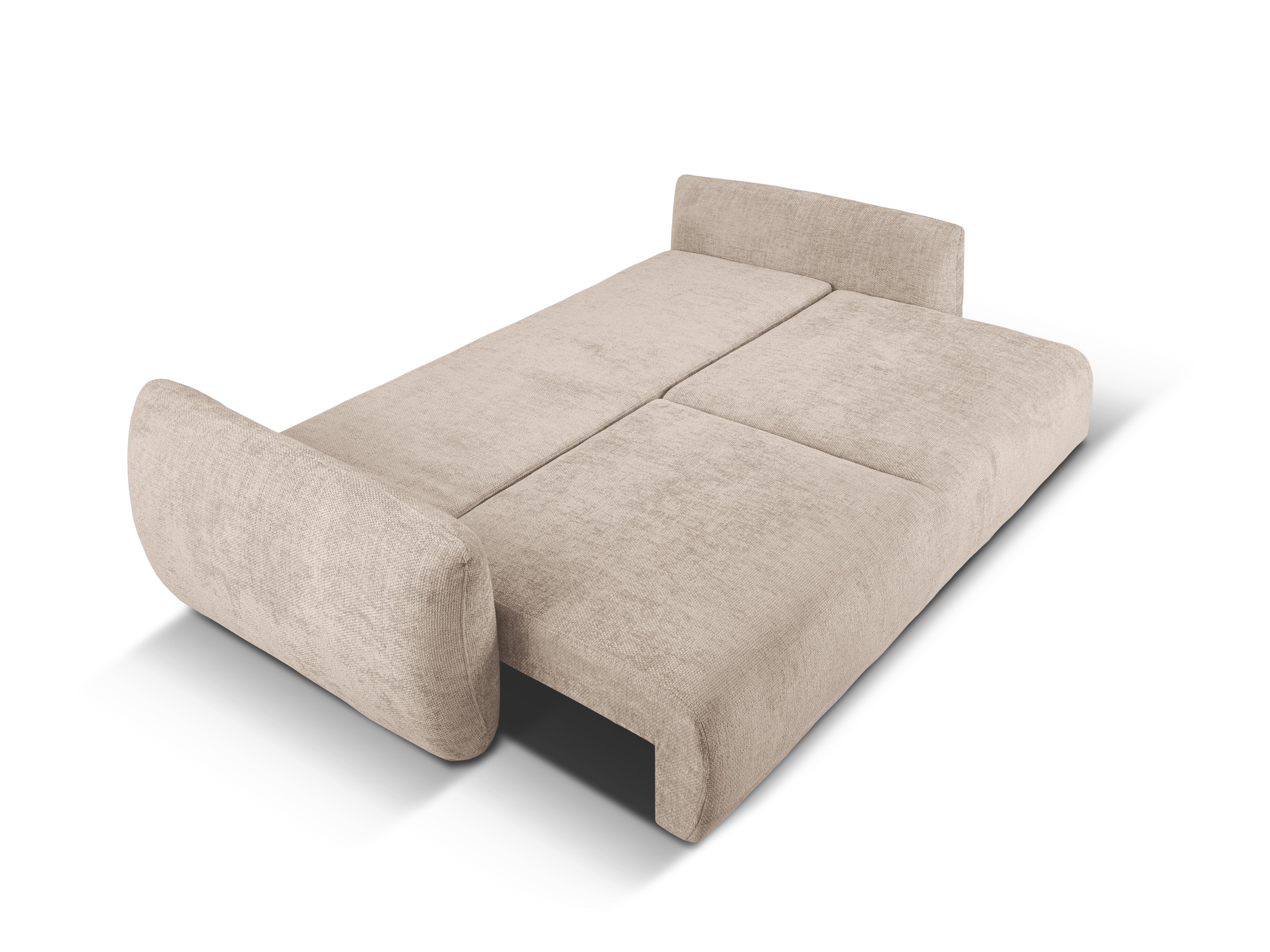 Sofa z funkcją spania MATERA beżowy szenil Cosmopolitan Design    Eye on Design