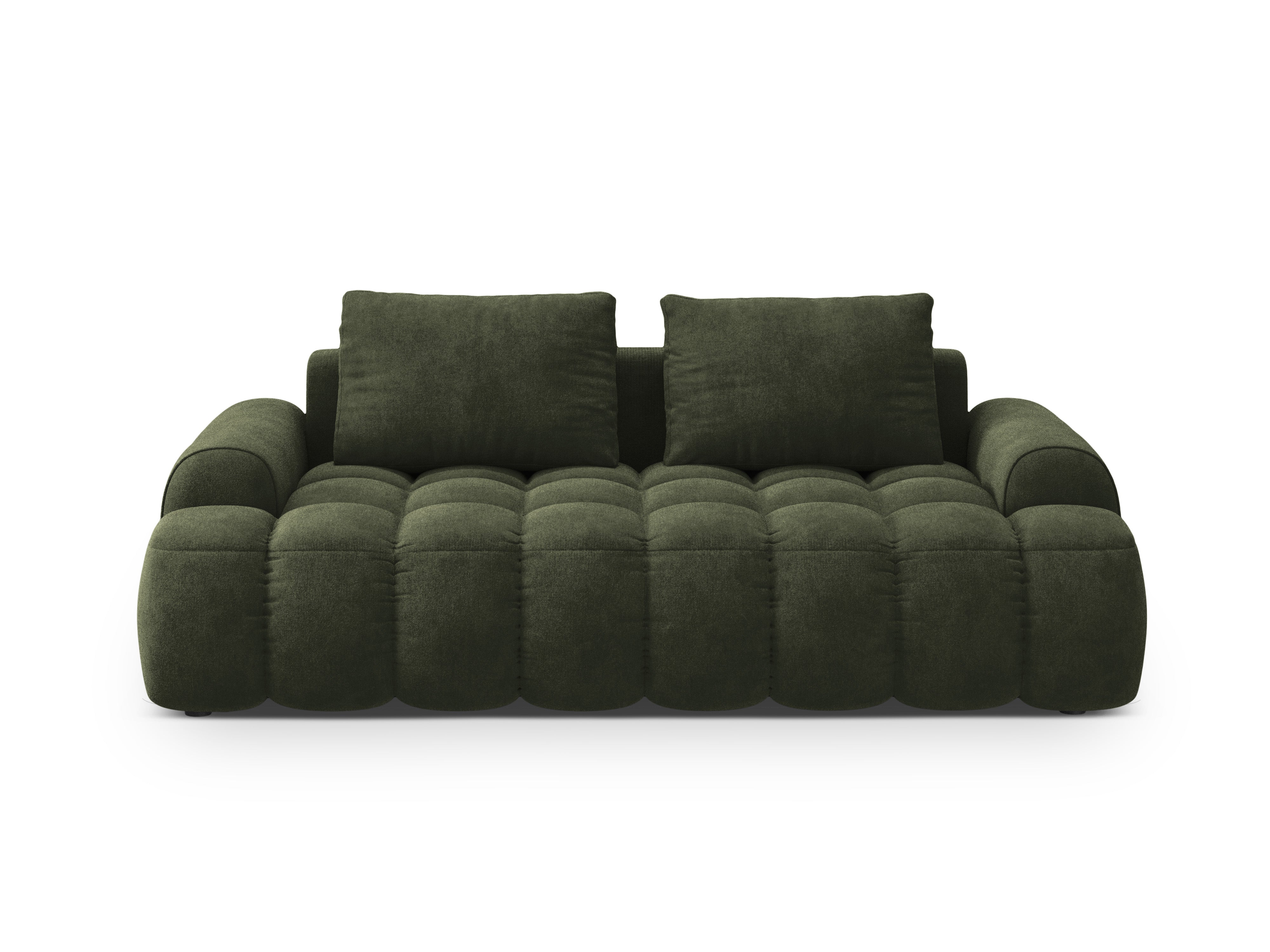 Sofa aksamitna 3-osobowa LINZ zielony