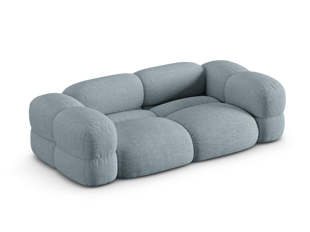 Sofa 3-osobowa LORETTO niebieski pastelowy