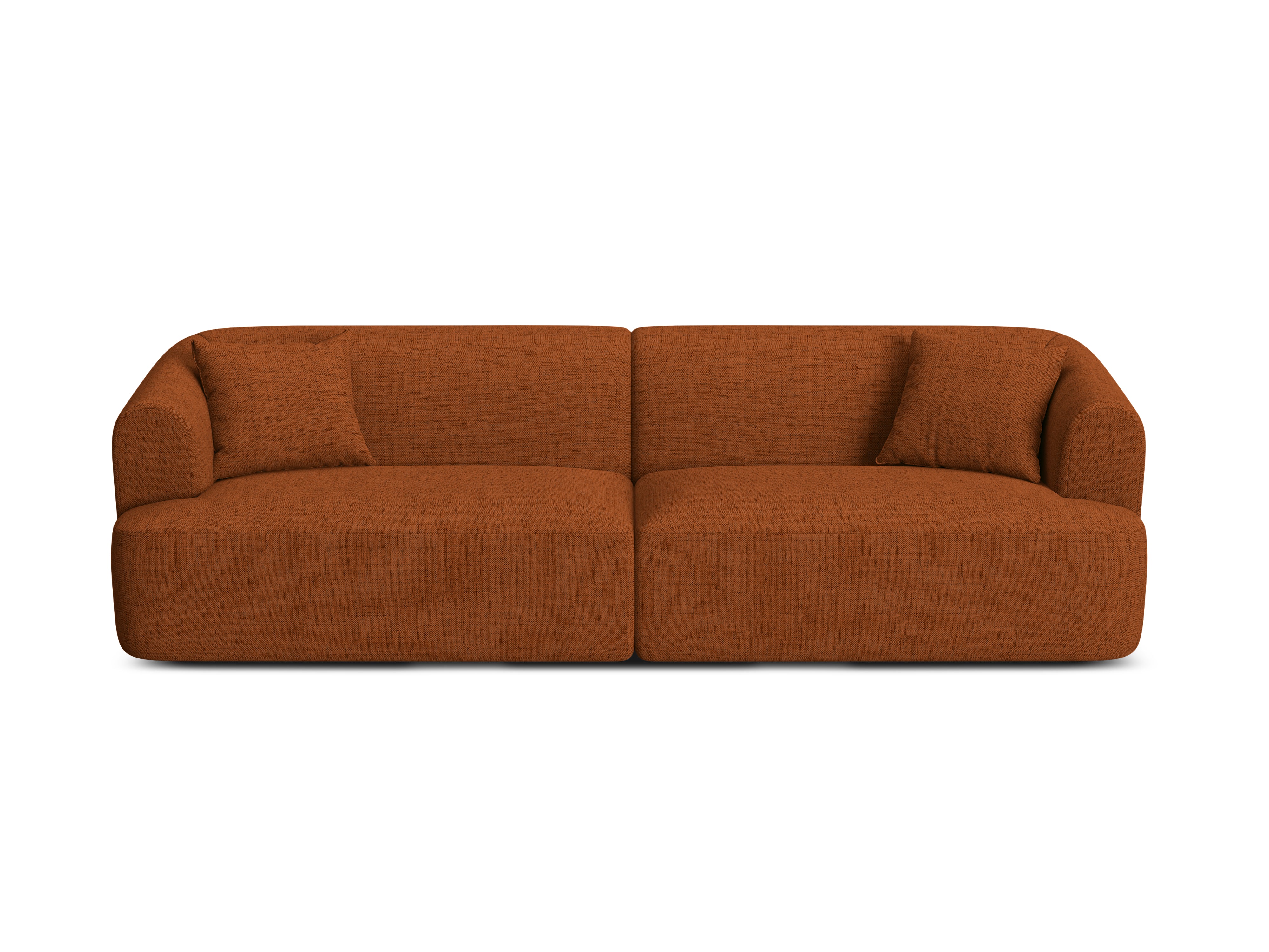 Sofa 4-osobowa CAMPI ceglany szenil