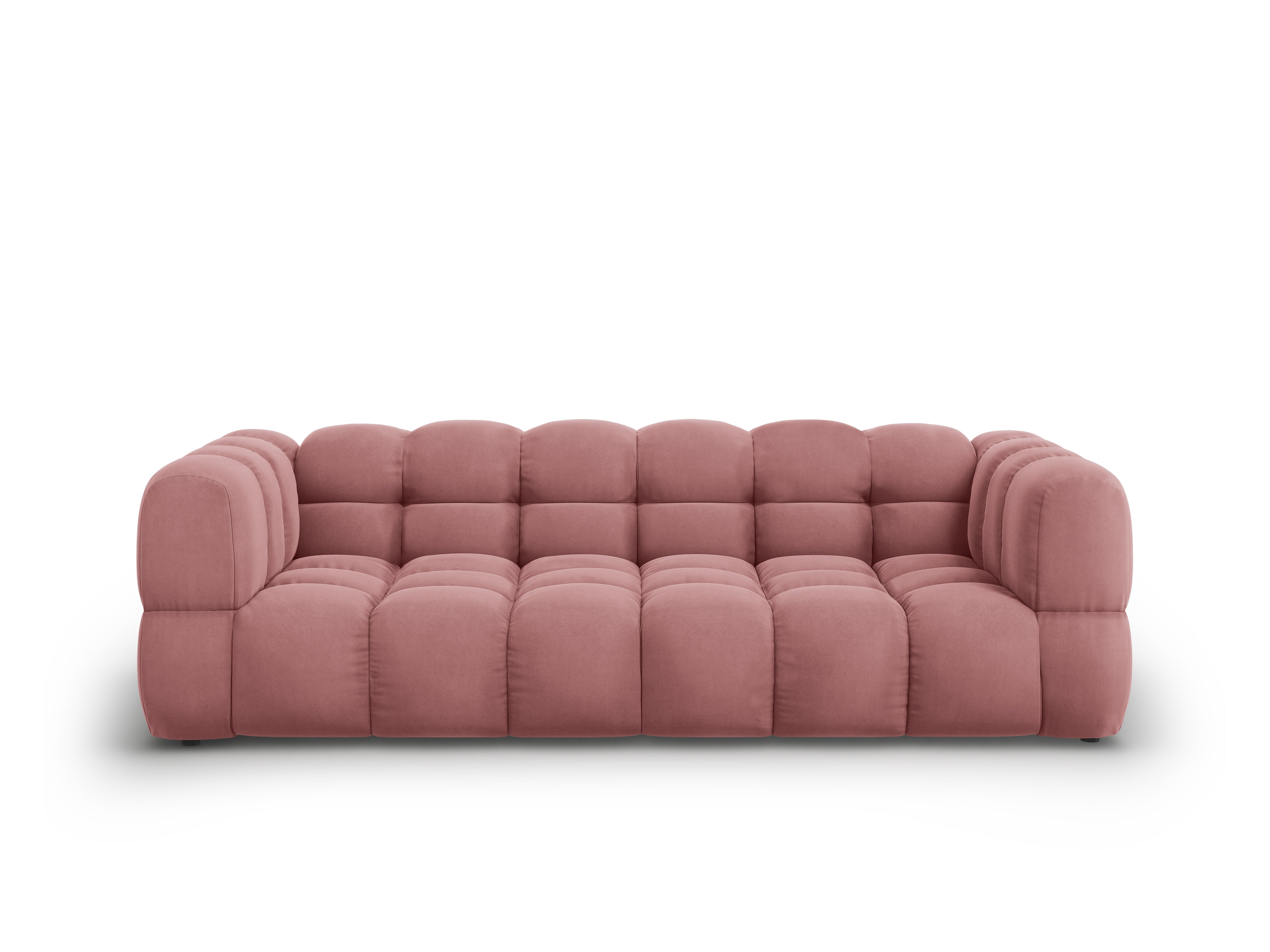 Sofa aksamitna 4-osobowa SKY łososiowy Cosmopolitan Design    Eye on Design