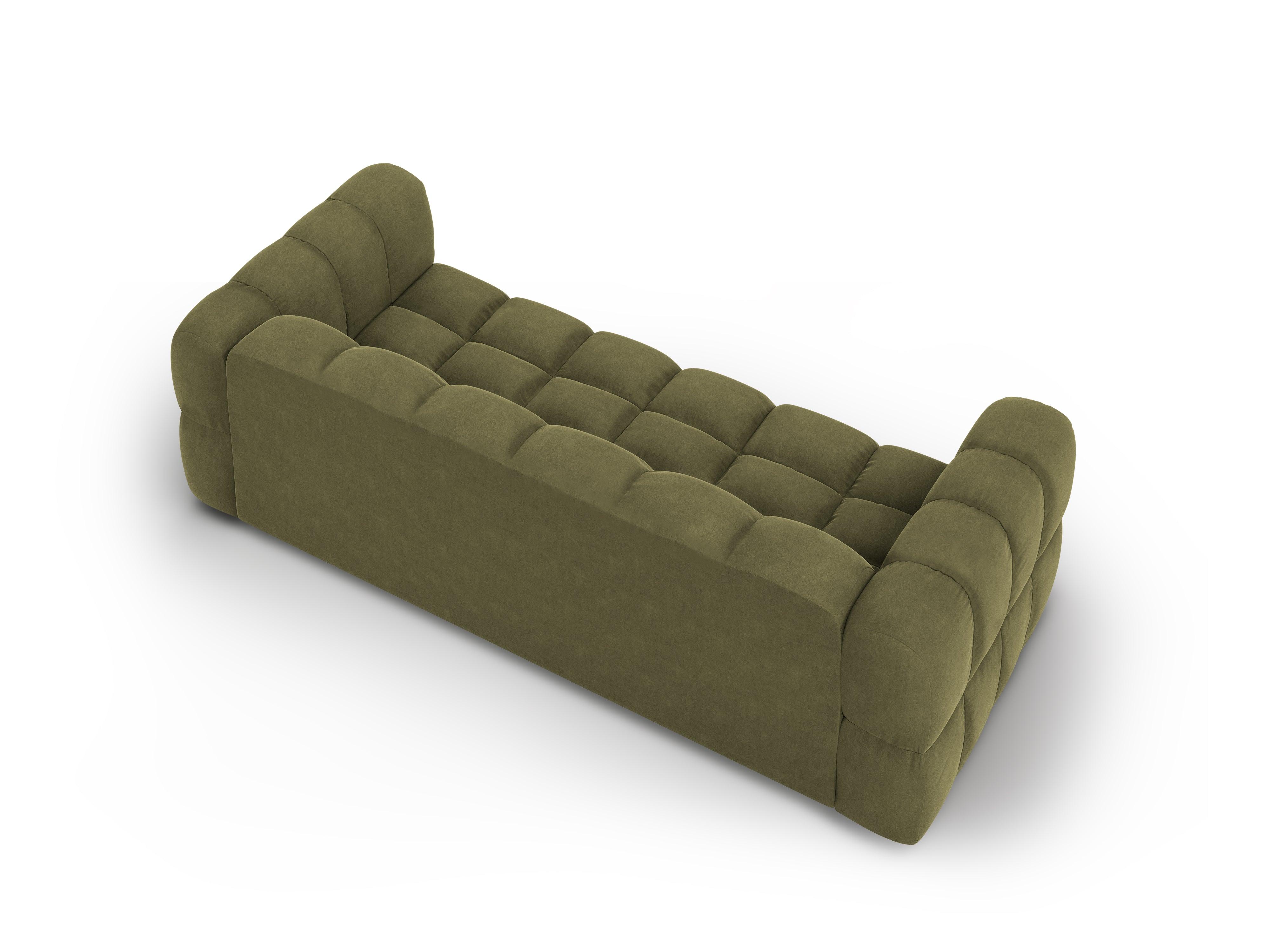 Sofa aksamitna 4-osobowa SKY jasnozielony Cosmopolitan Design    Eye on Design