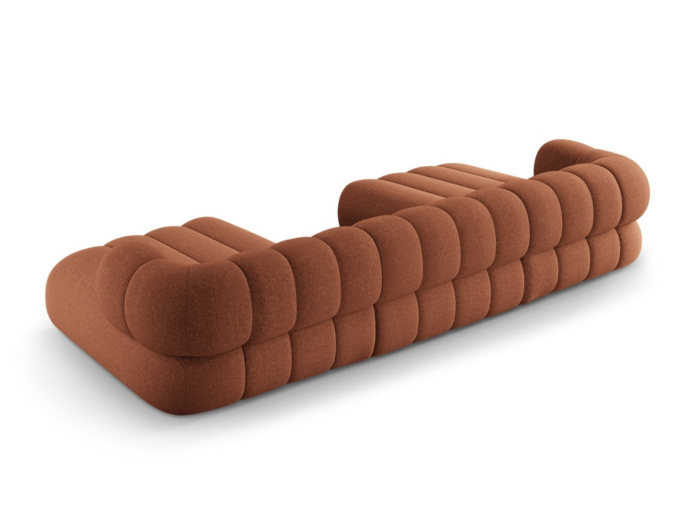 Sofa panoramiczna 6-osobowa KOGE ceglany