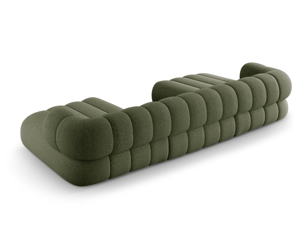 Sofa panoramiczna 6-osobowa KOGE oliwkowy