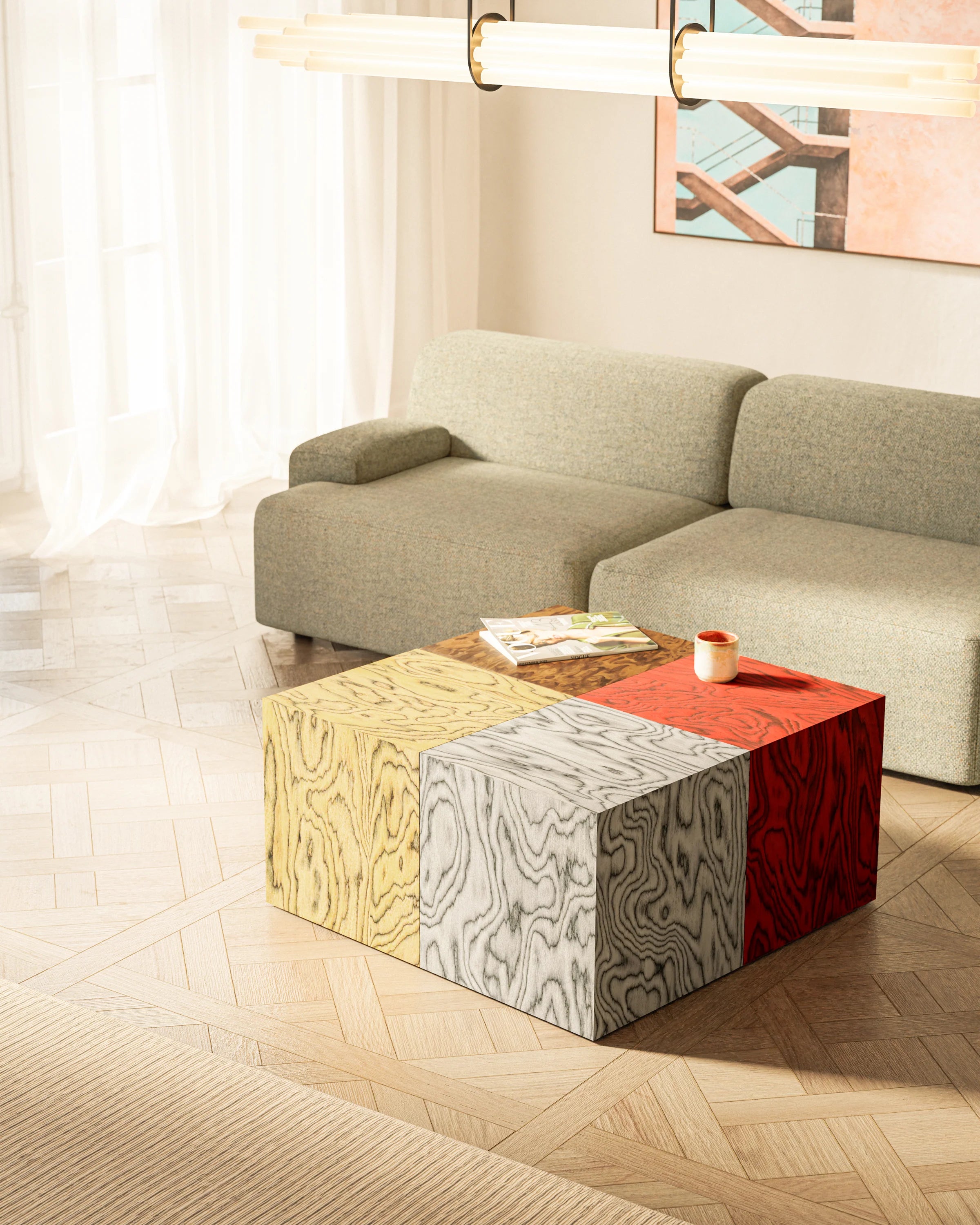 CUBE Sottsass Side Table