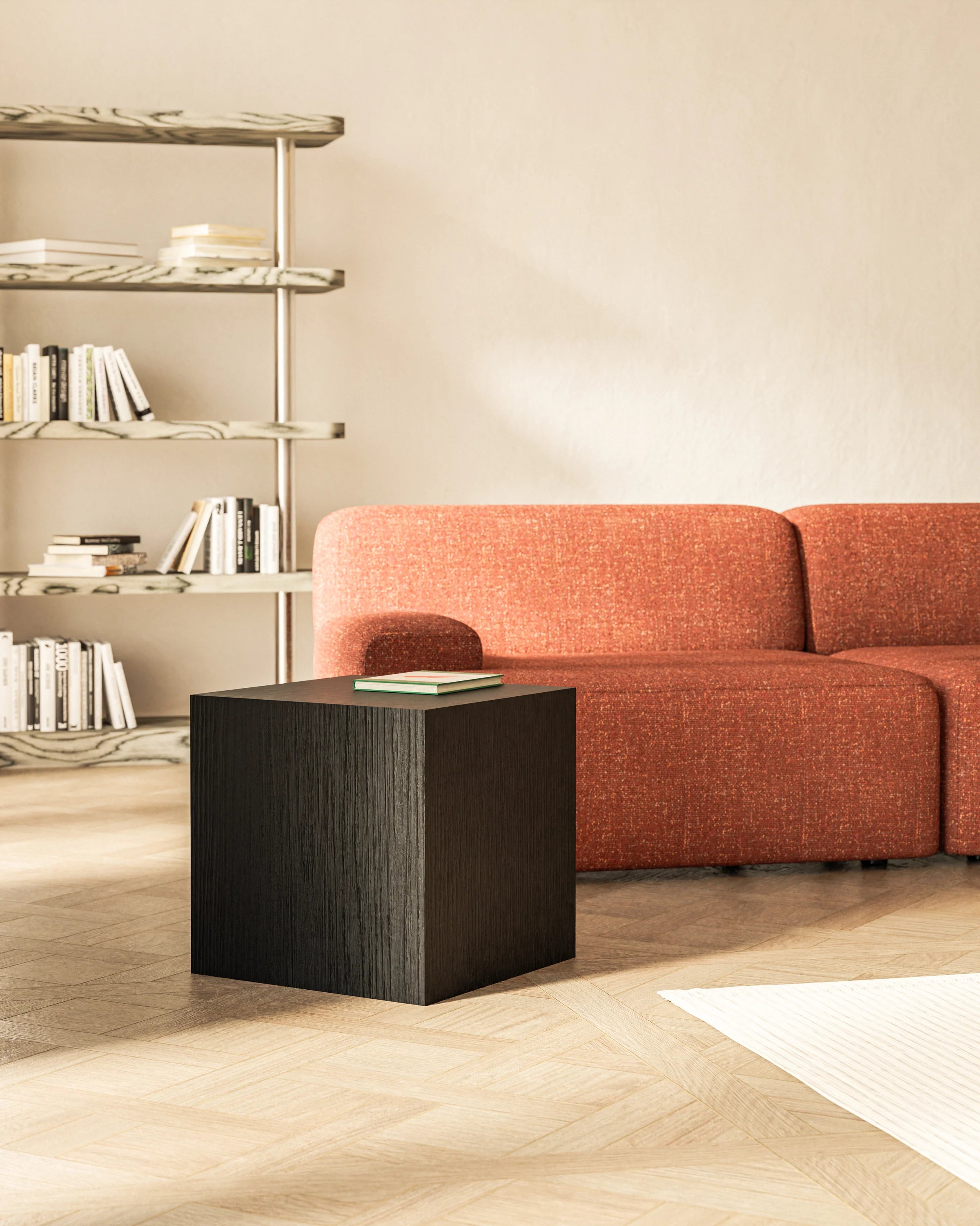 CUBE Auxiliary Table Raven Black