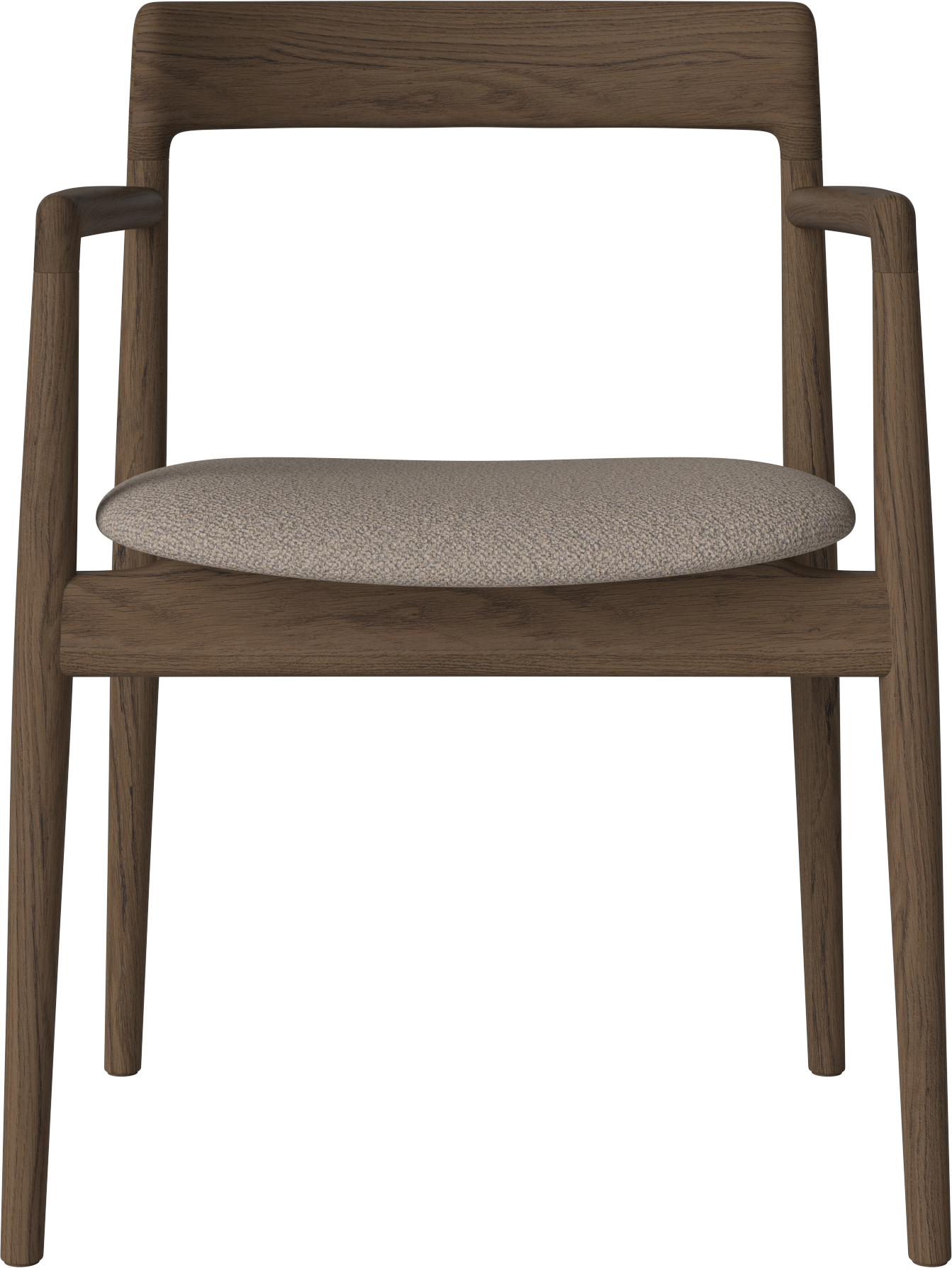 Calma chair dark oak wood