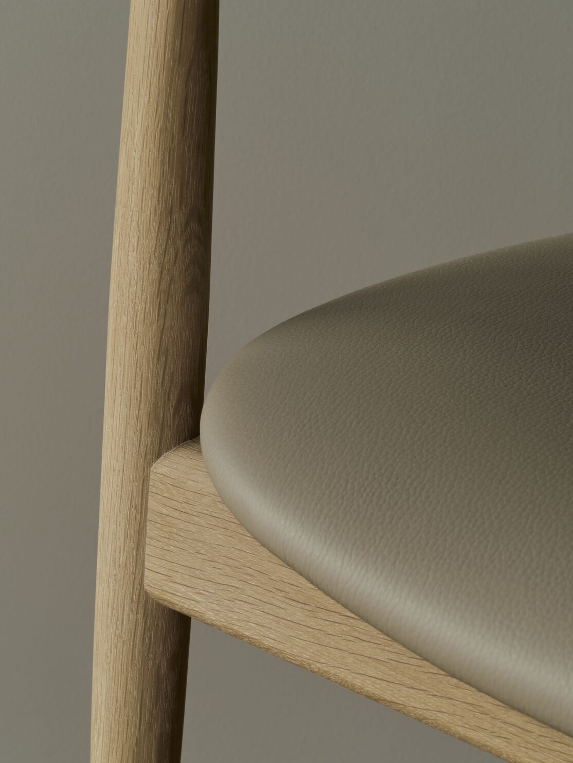 Chair calma oak wood