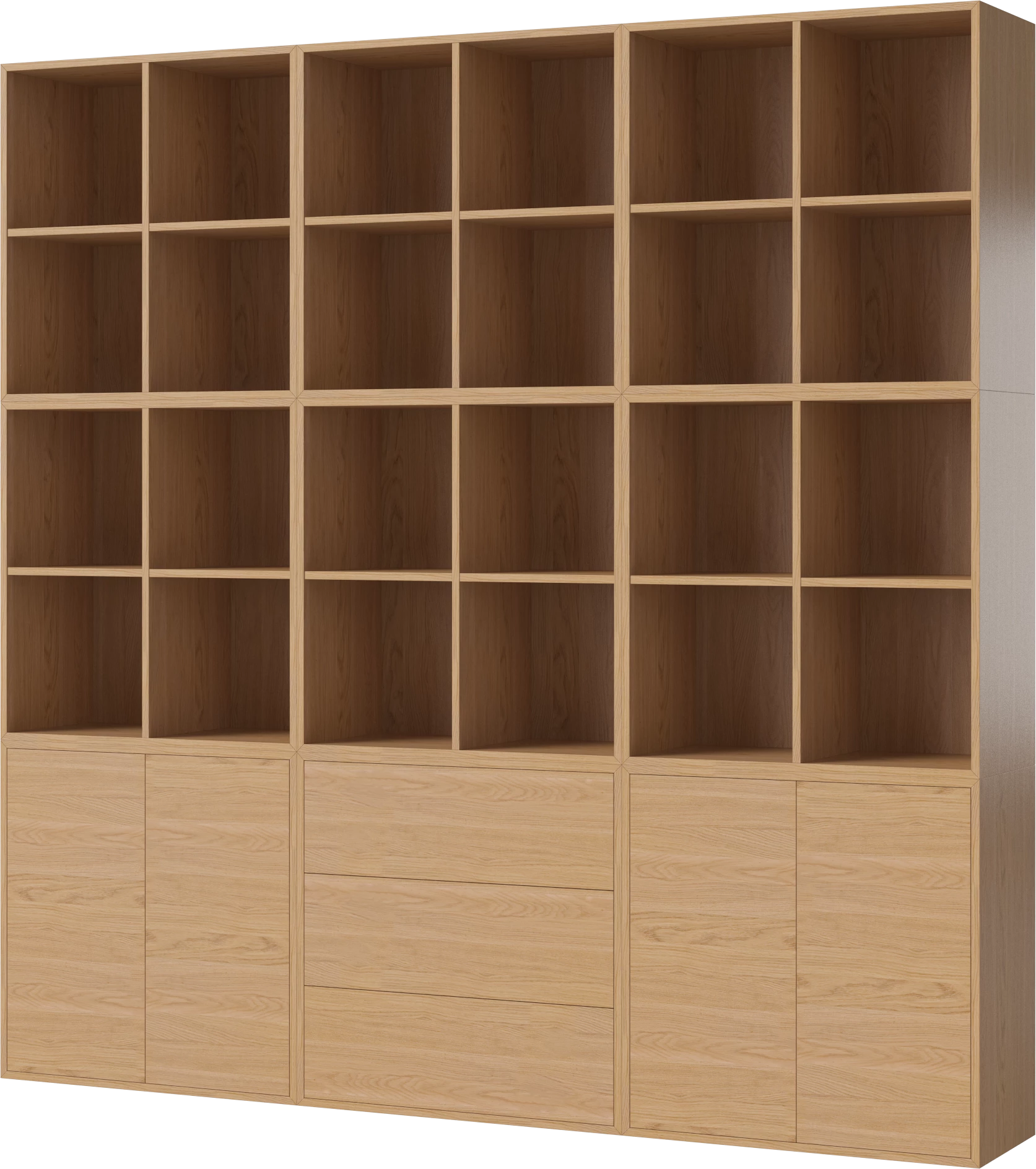 CASE RACKS Oak veneer