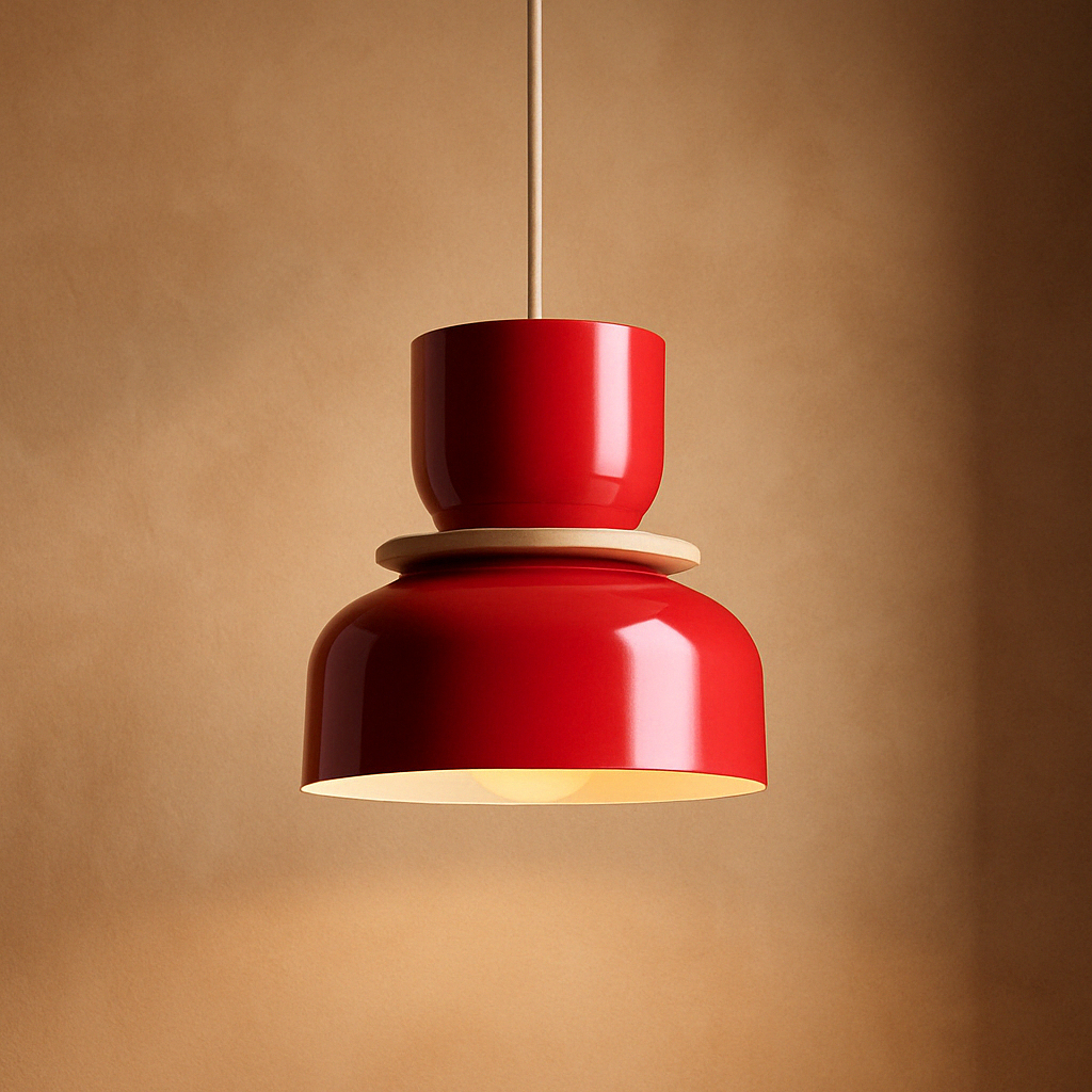 Lampa wisząca UTO czerwony
